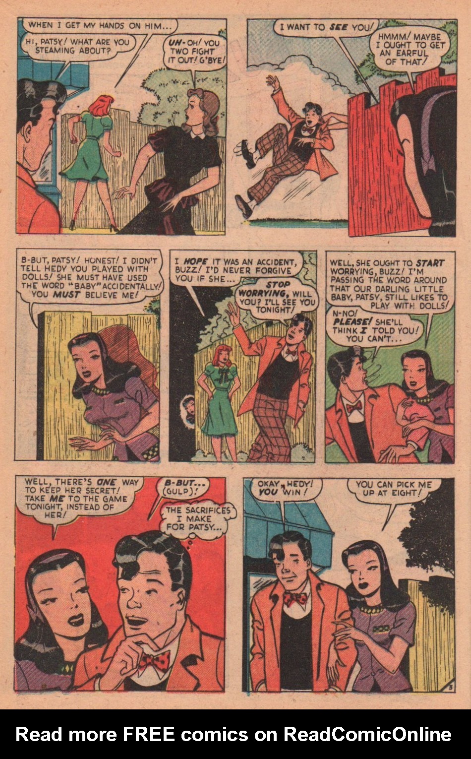 Read online Patsy Walker comic -  Issue #33 - 16