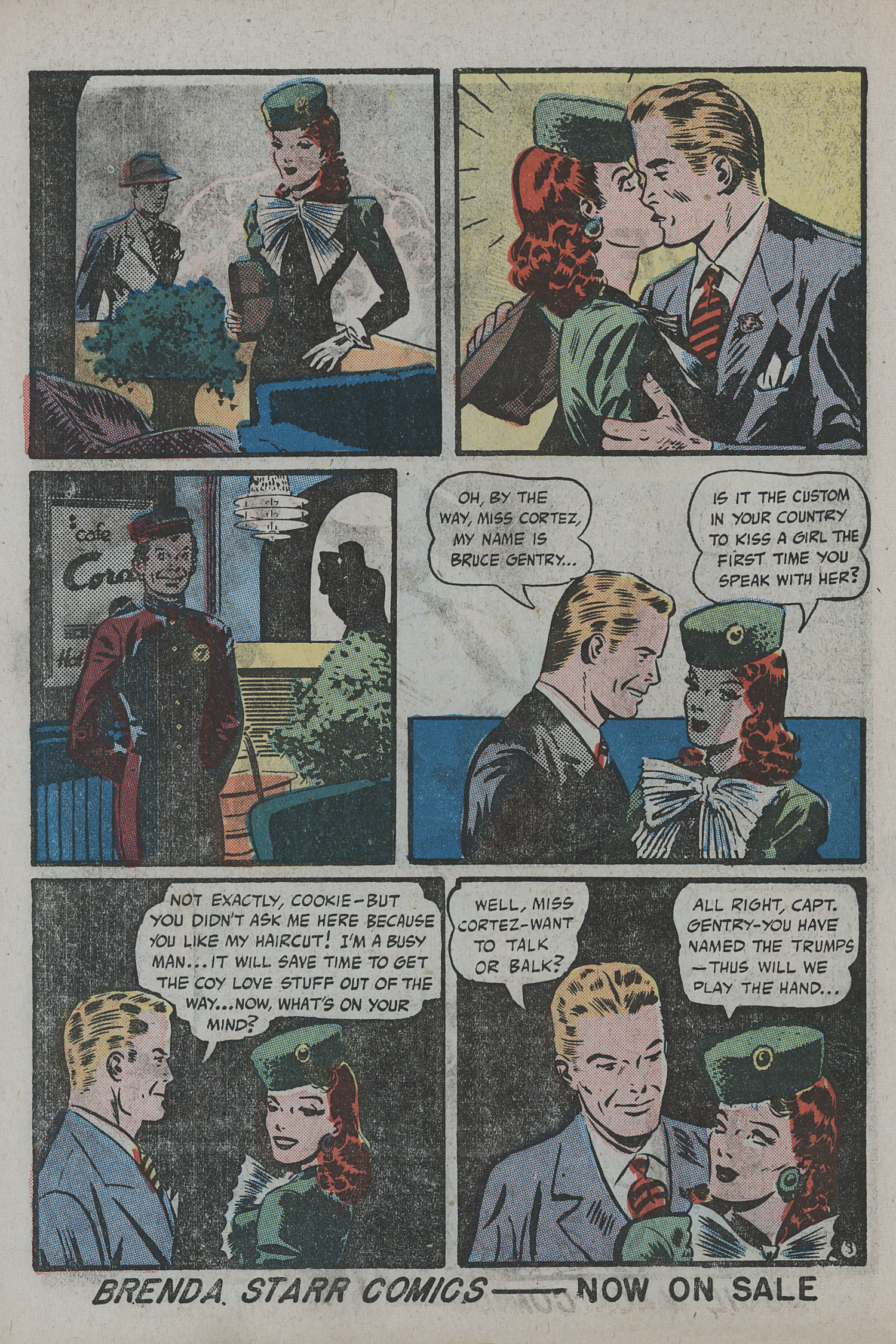 Read online Bruce Gentry comic -  Issue #1 - 10
