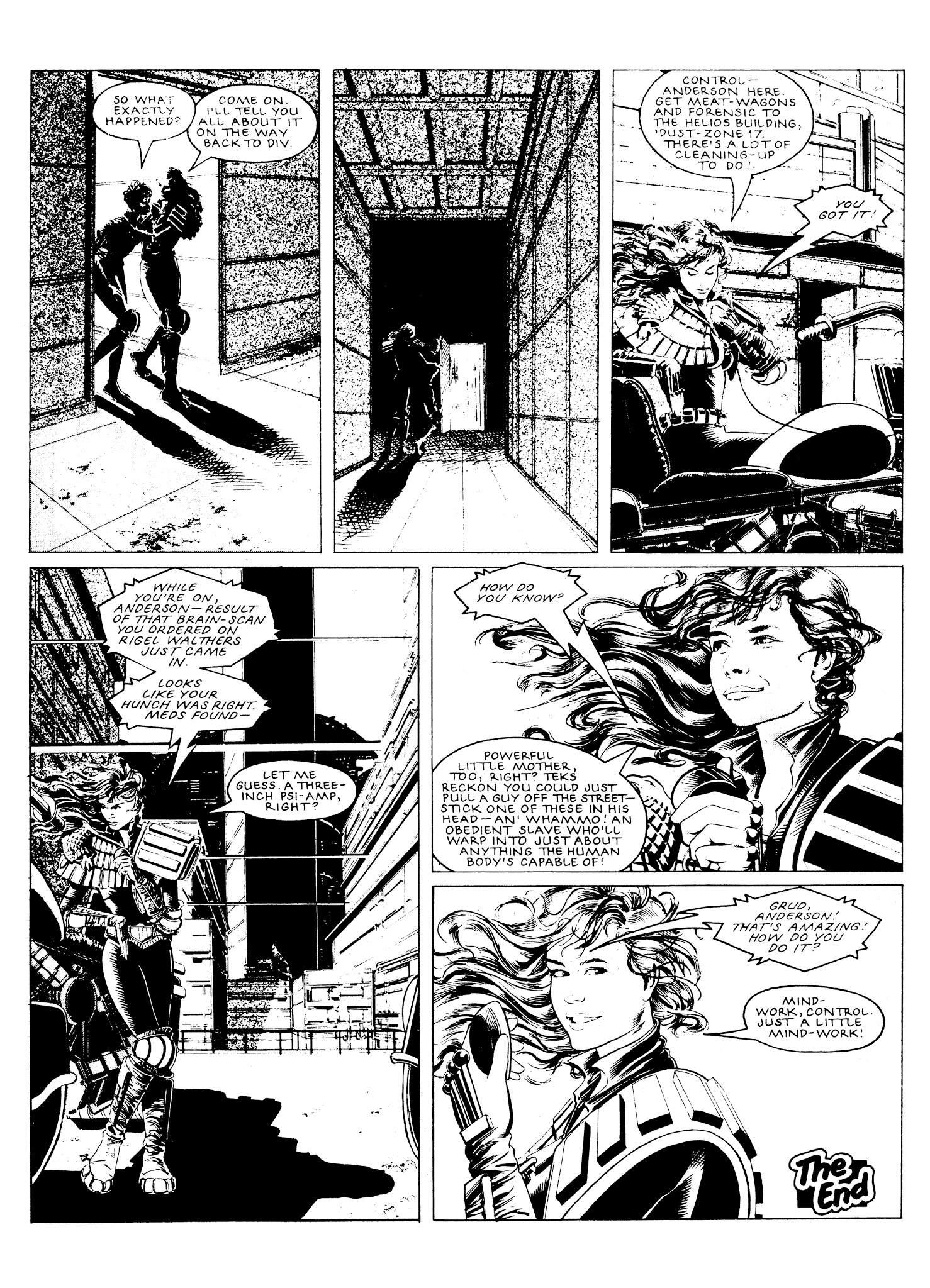 Read online Judge Anderson: The Psi Files comic -  Issue # TPB 1 - 257