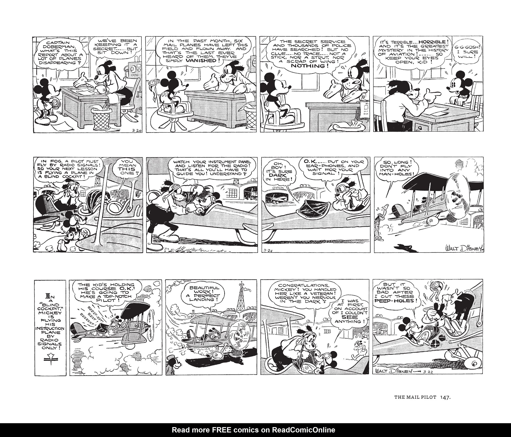 Read online Walt Disney's Mickey Mouse by Floyd Gottfredson comic -  Issue # TPB 2 (Part 2) - 47