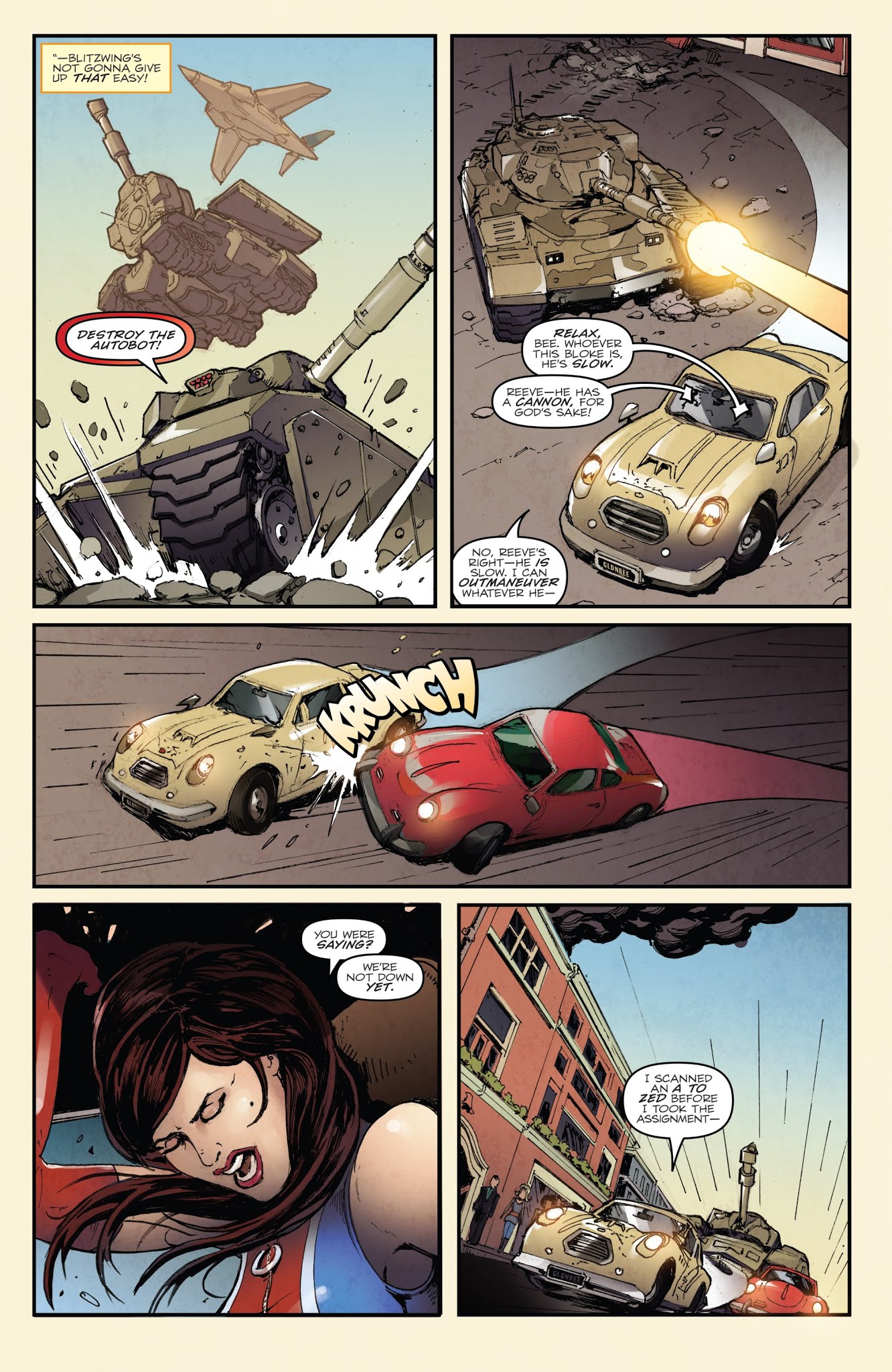 Read online Transformers: Bumblebee Movie Prequel comic -  Issue #3 - 8