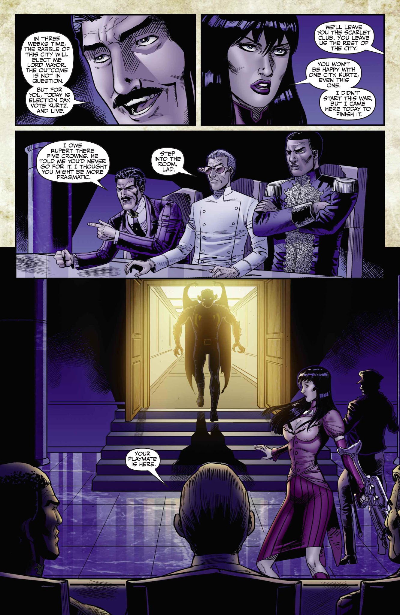 Read online Legenderry: Vampirella comic -  Issue #4 - 20