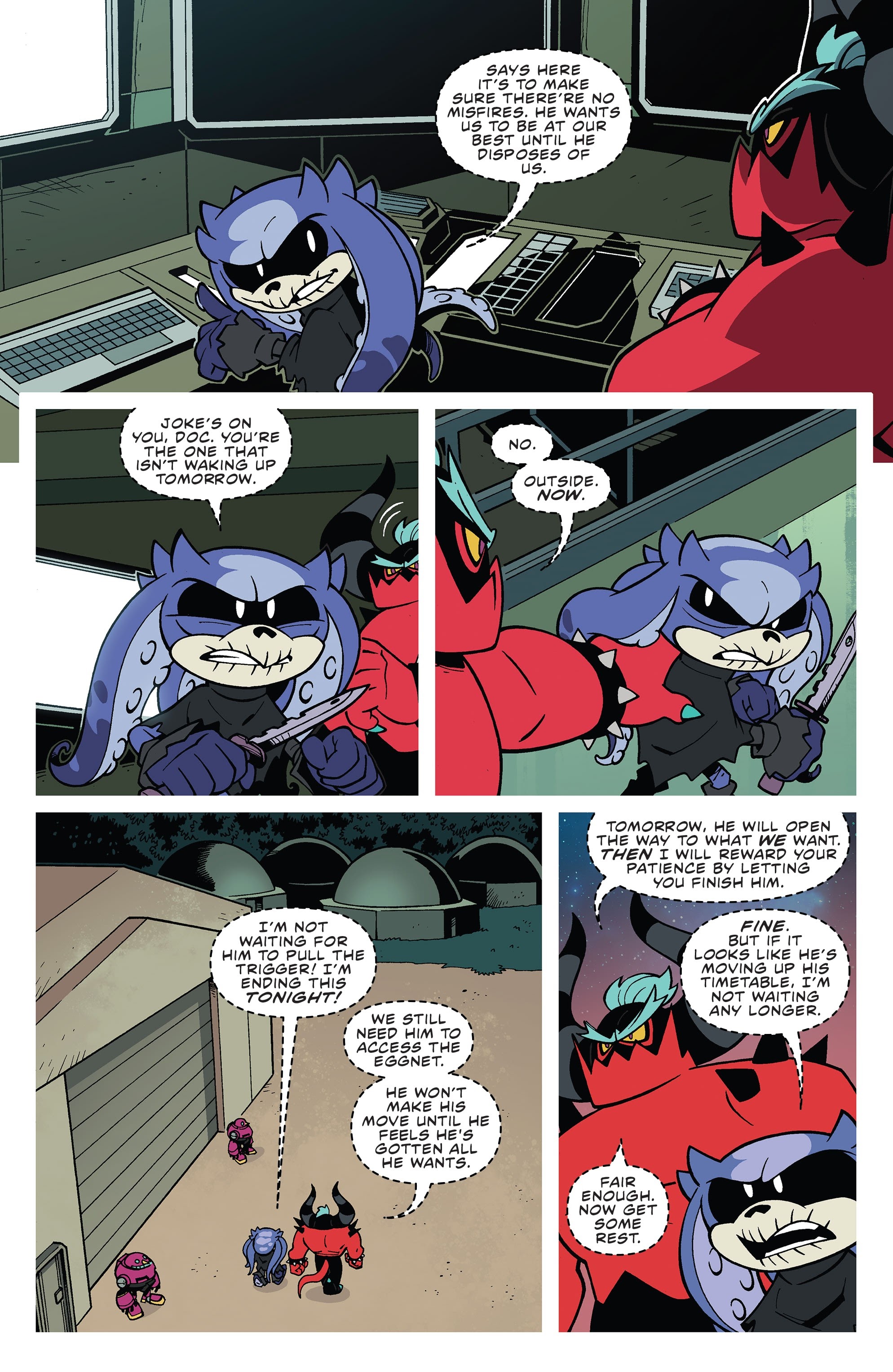 Read online Sonic the Hedgehog: Bad Guys comic -  Issue #3 - 9