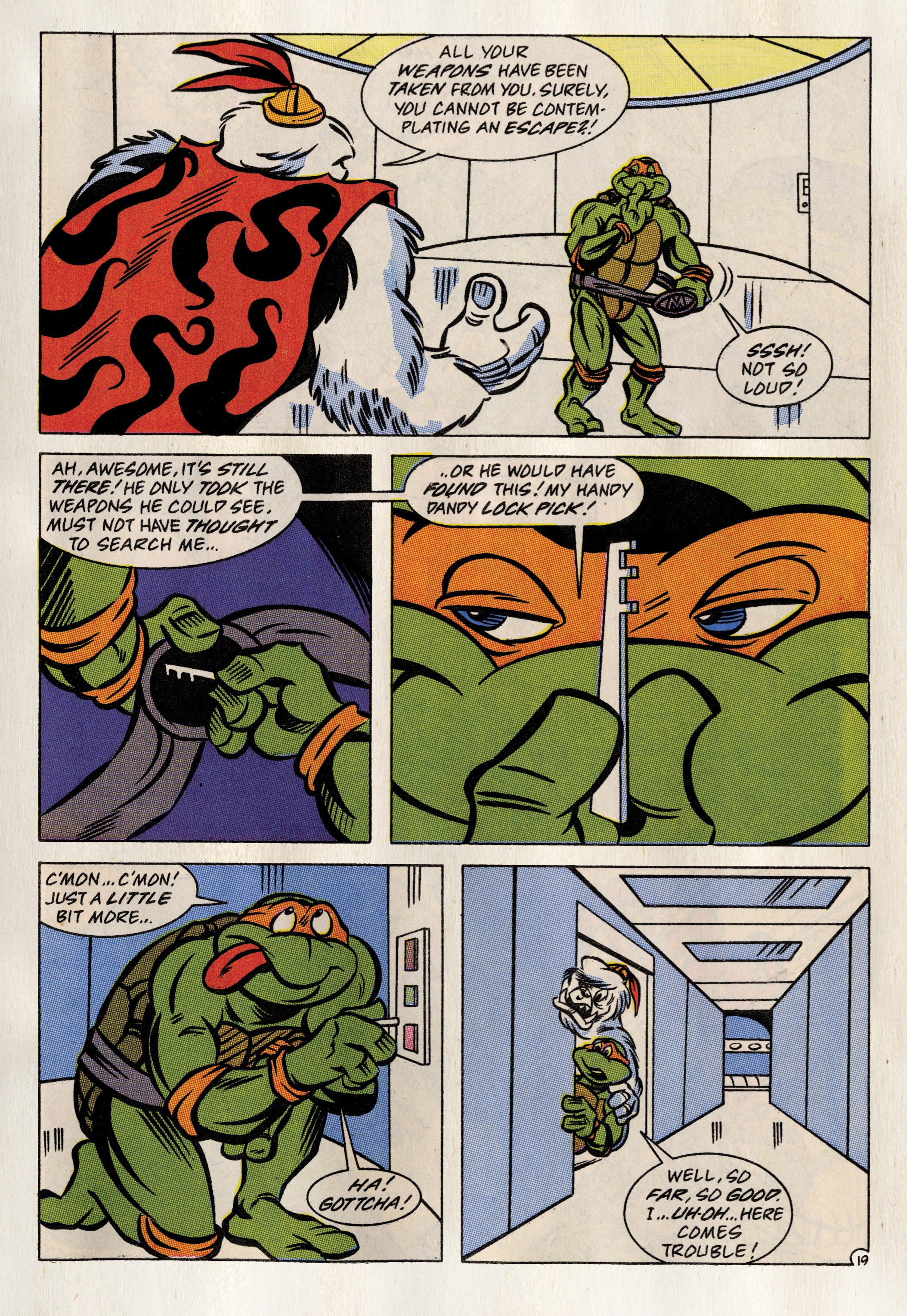 Read online Teenage Mutant Ninja Turtles Adventures (2012) comic -  Issue # TPB 7 - 110