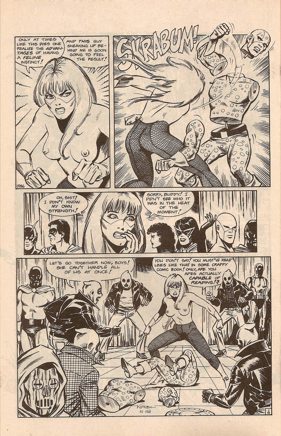 Read online Cat Claw comic -  Issue #4 - 26