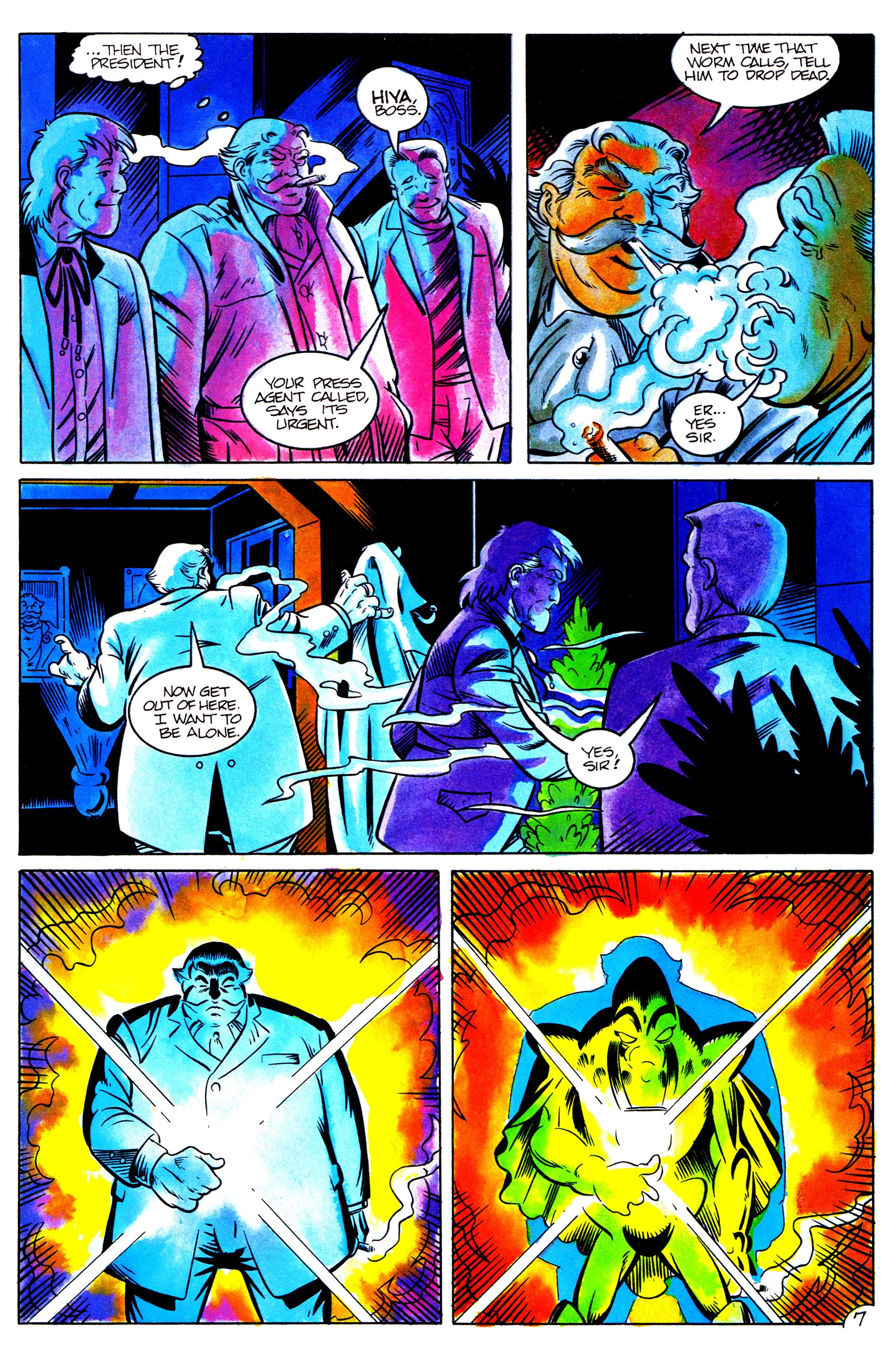 Read online Fright Night (1988) comic -  Issue #11 - 9