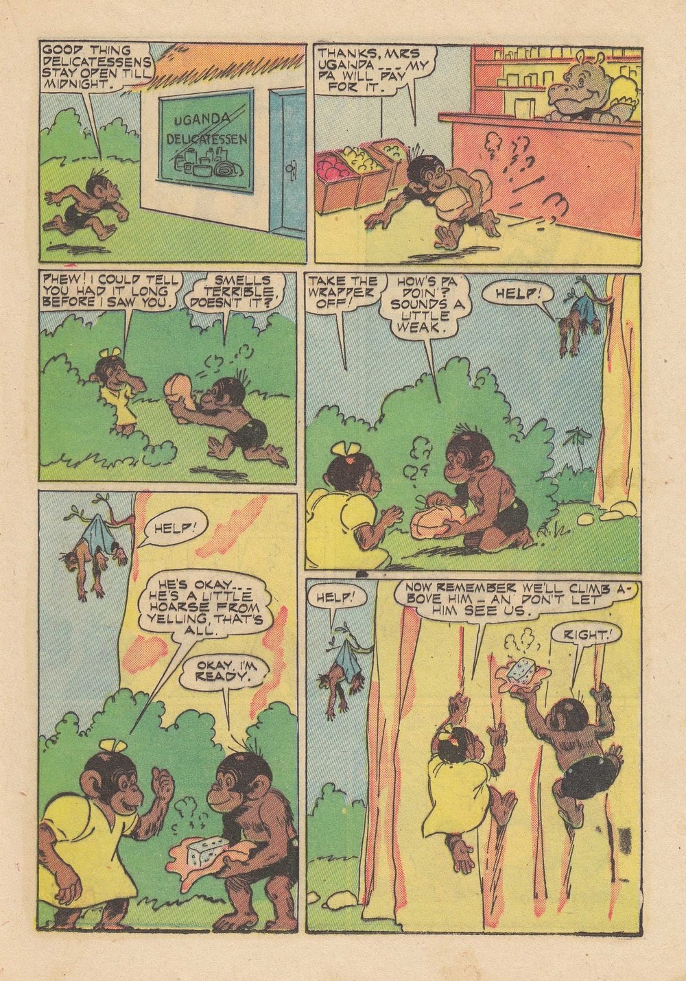 Read online Our Gang Comics comic -  Issue #31 - 33
