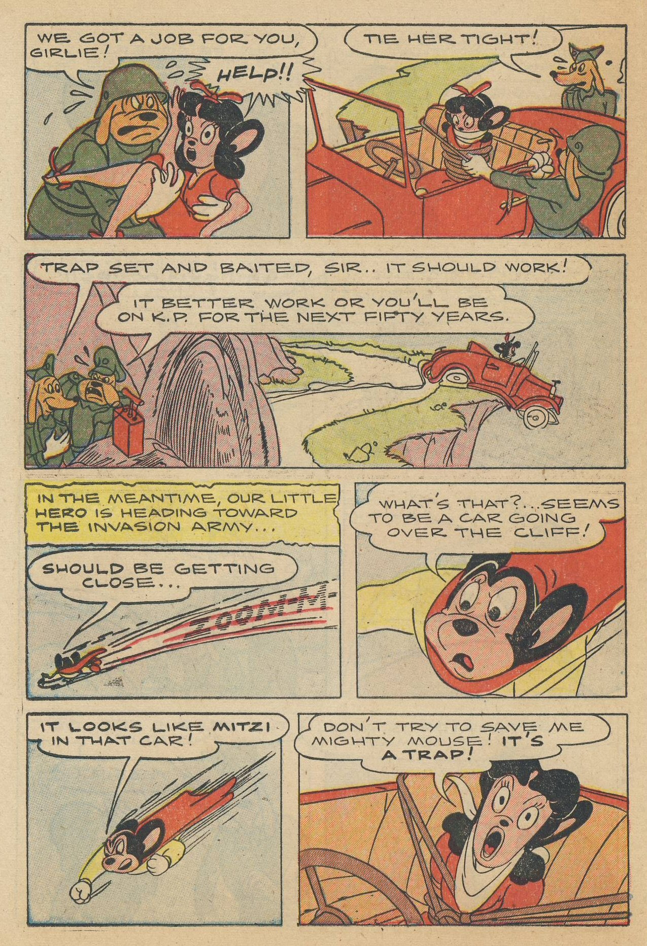 Read online Paul Terry's Mighty Mouse Comics comic -  Issue #45 - 90