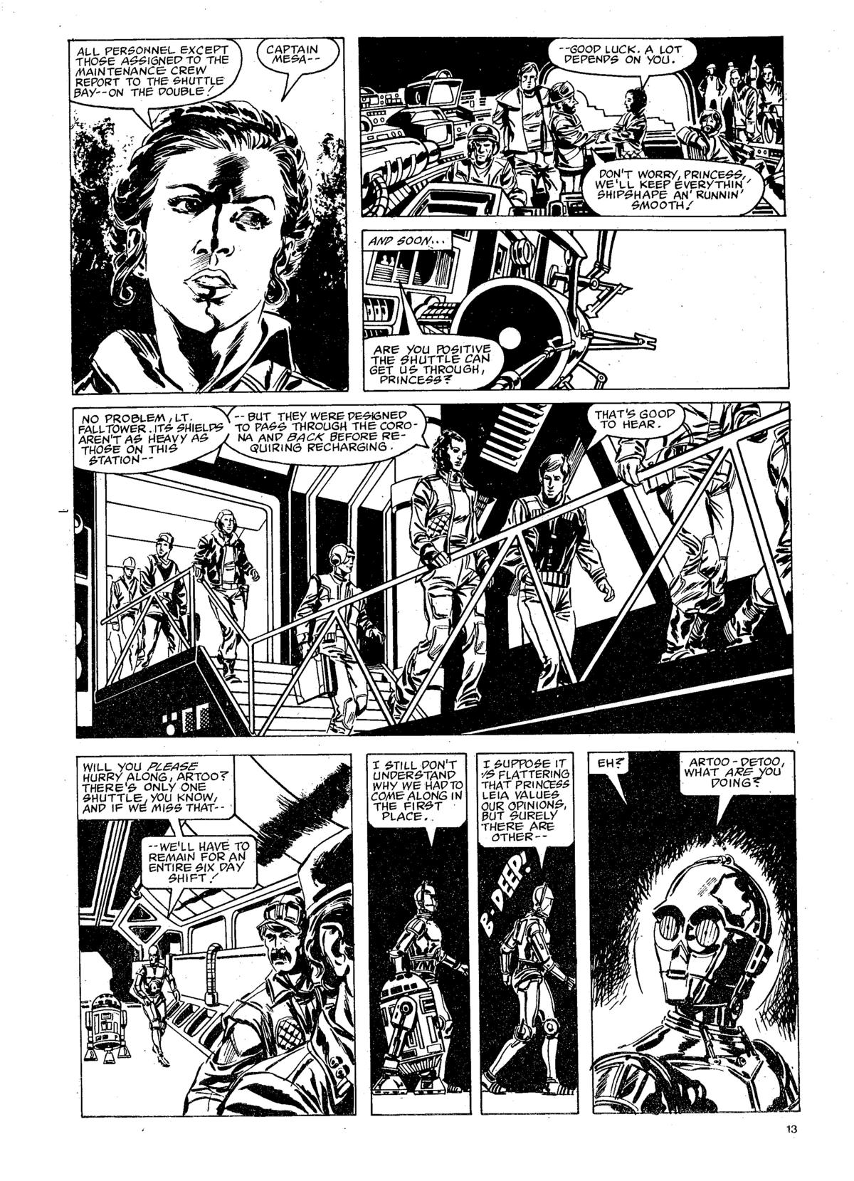 Read online Star Wars Weekly comic -  Issue #158 - 13