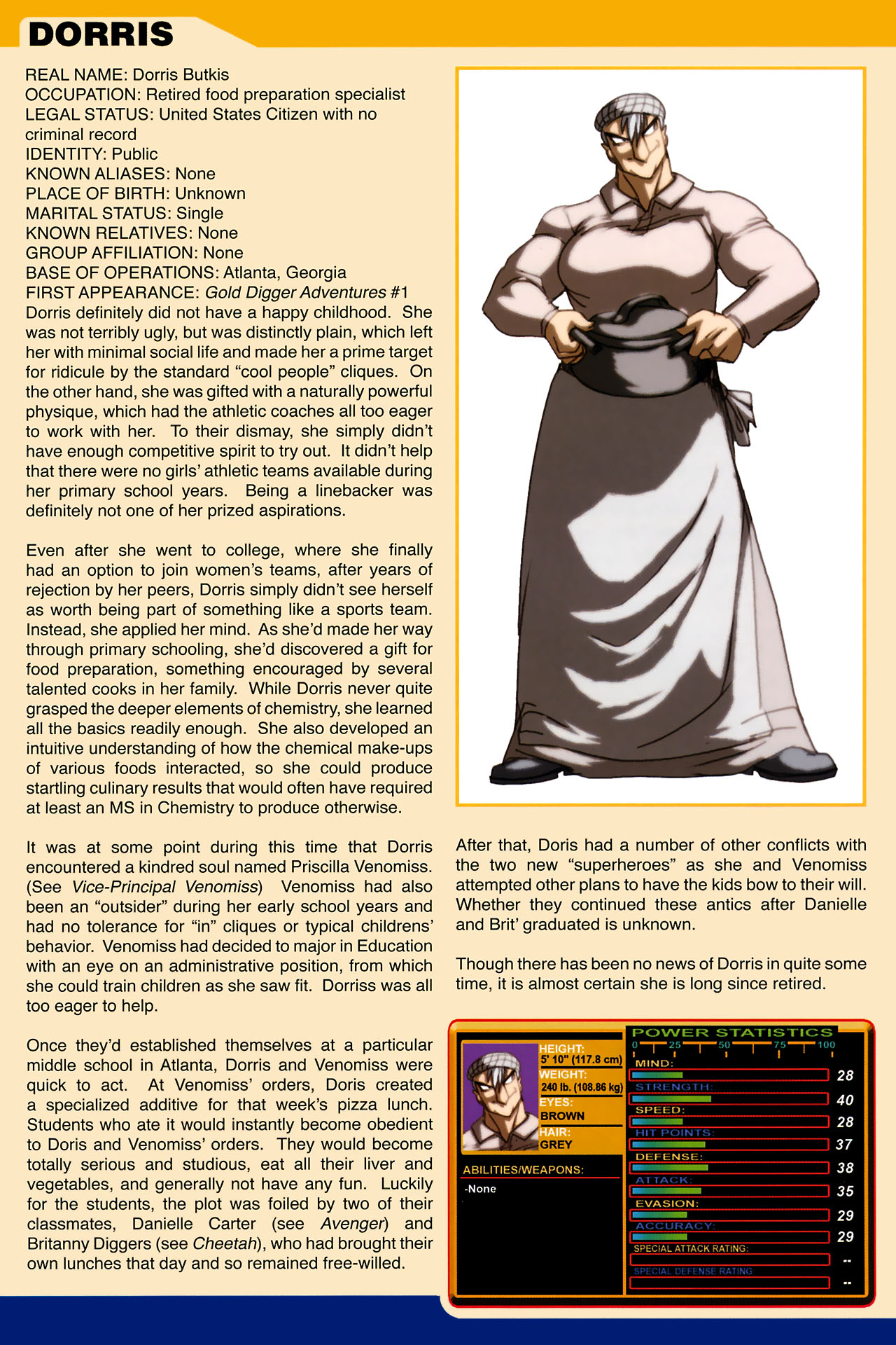 Read online Gold Digger Sourcebook: The Official Handbook of the GD Universe comic -  Issue #4 - 11