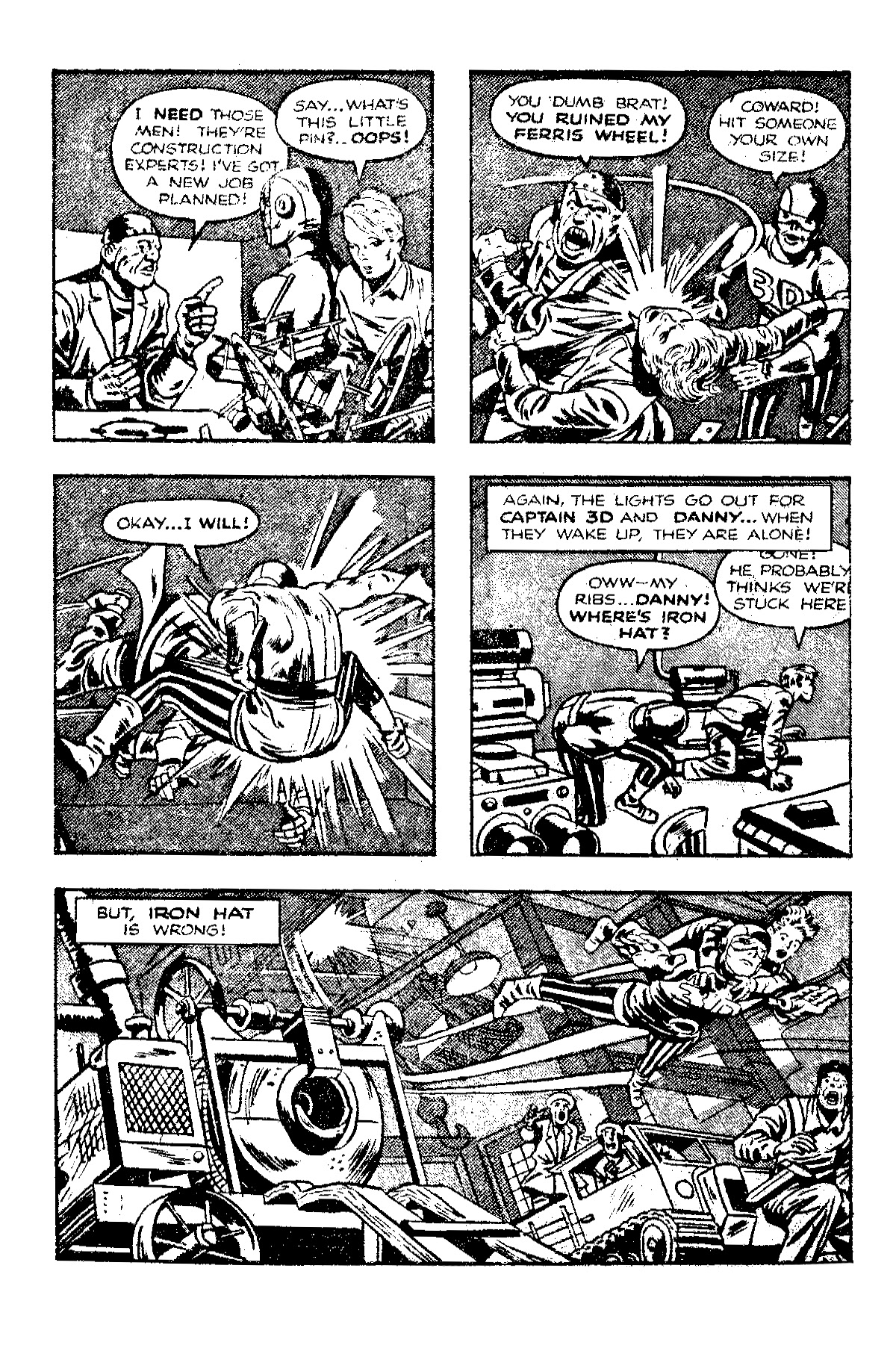 Read online Captain 3-D comic -  Issue # Full - 30