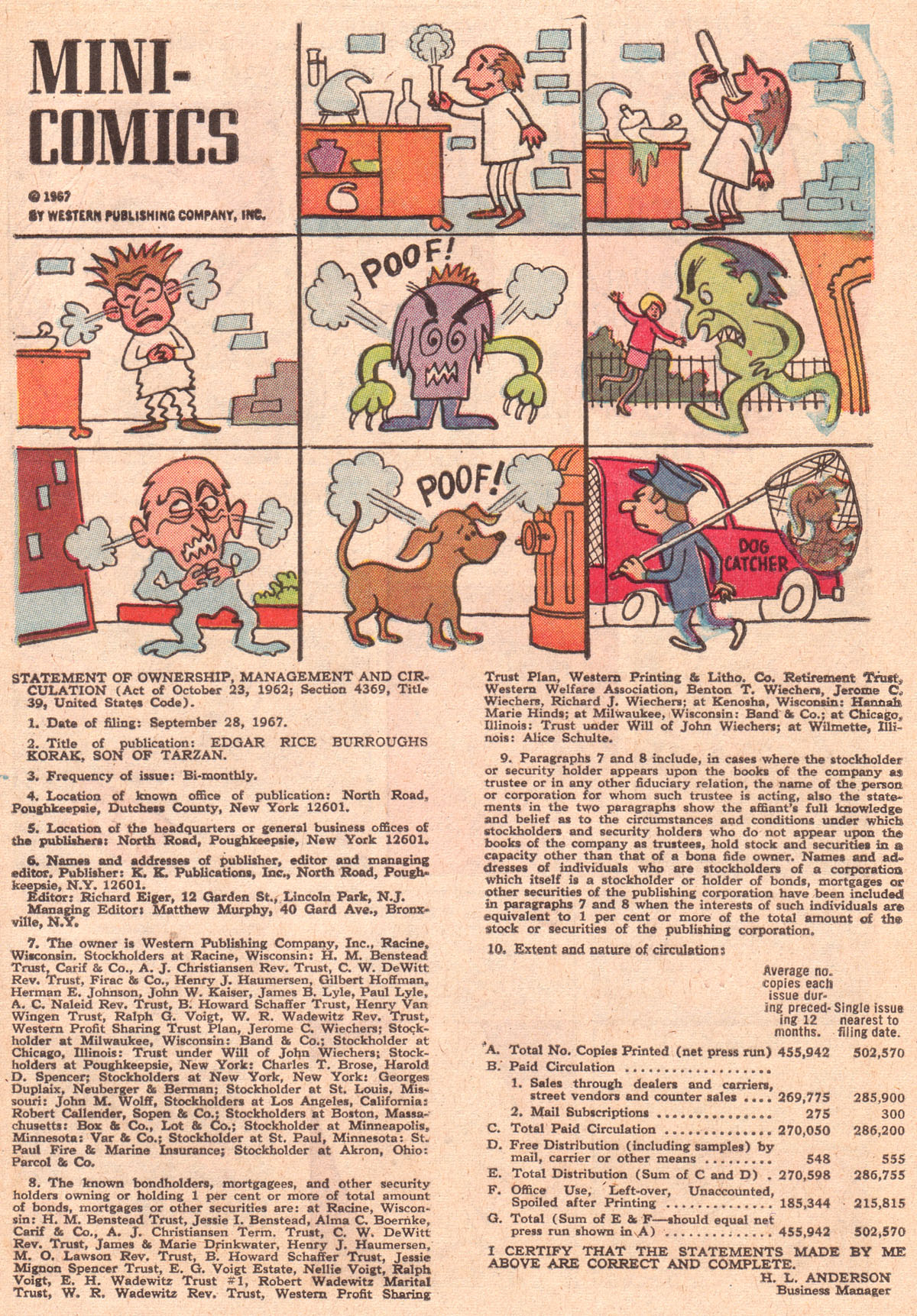 Read online Korak, Son of Tarzan (1964) comic -  Issue #21 - 33