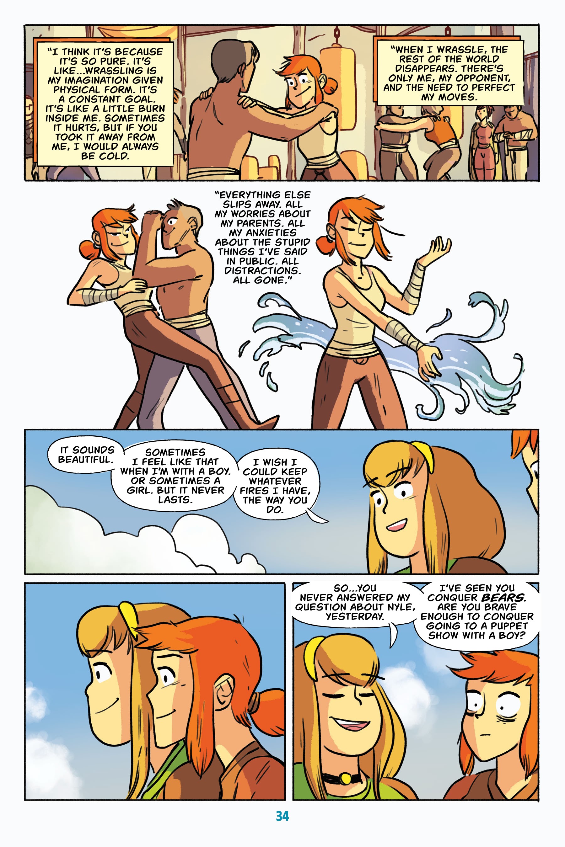 Read online Wrassle Castle comic -  Issue #1 - 33