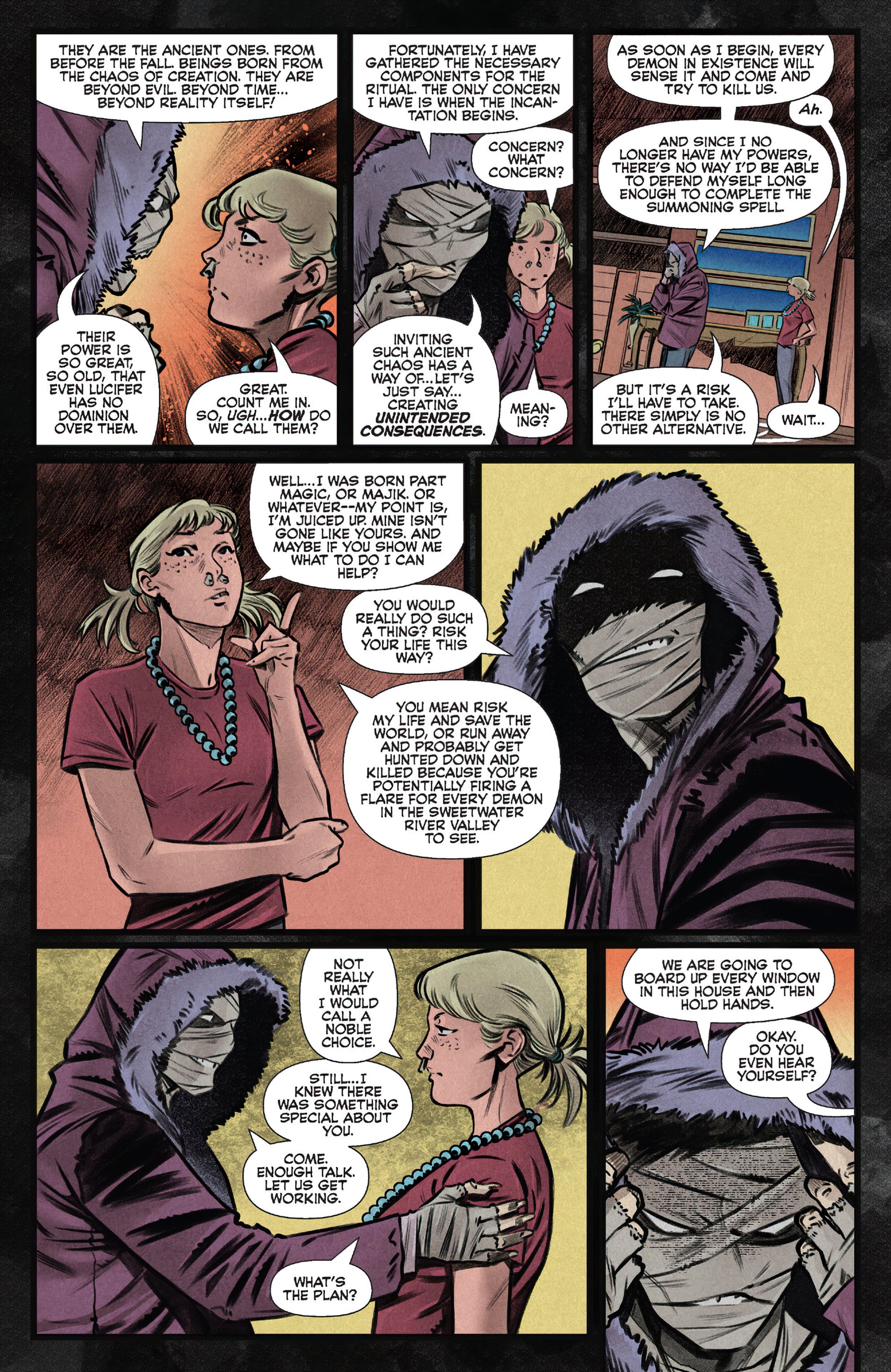 Read online Chilling Adventures Presents… Madam Satan: Hell on Earth comic -  Issue # Full - 19