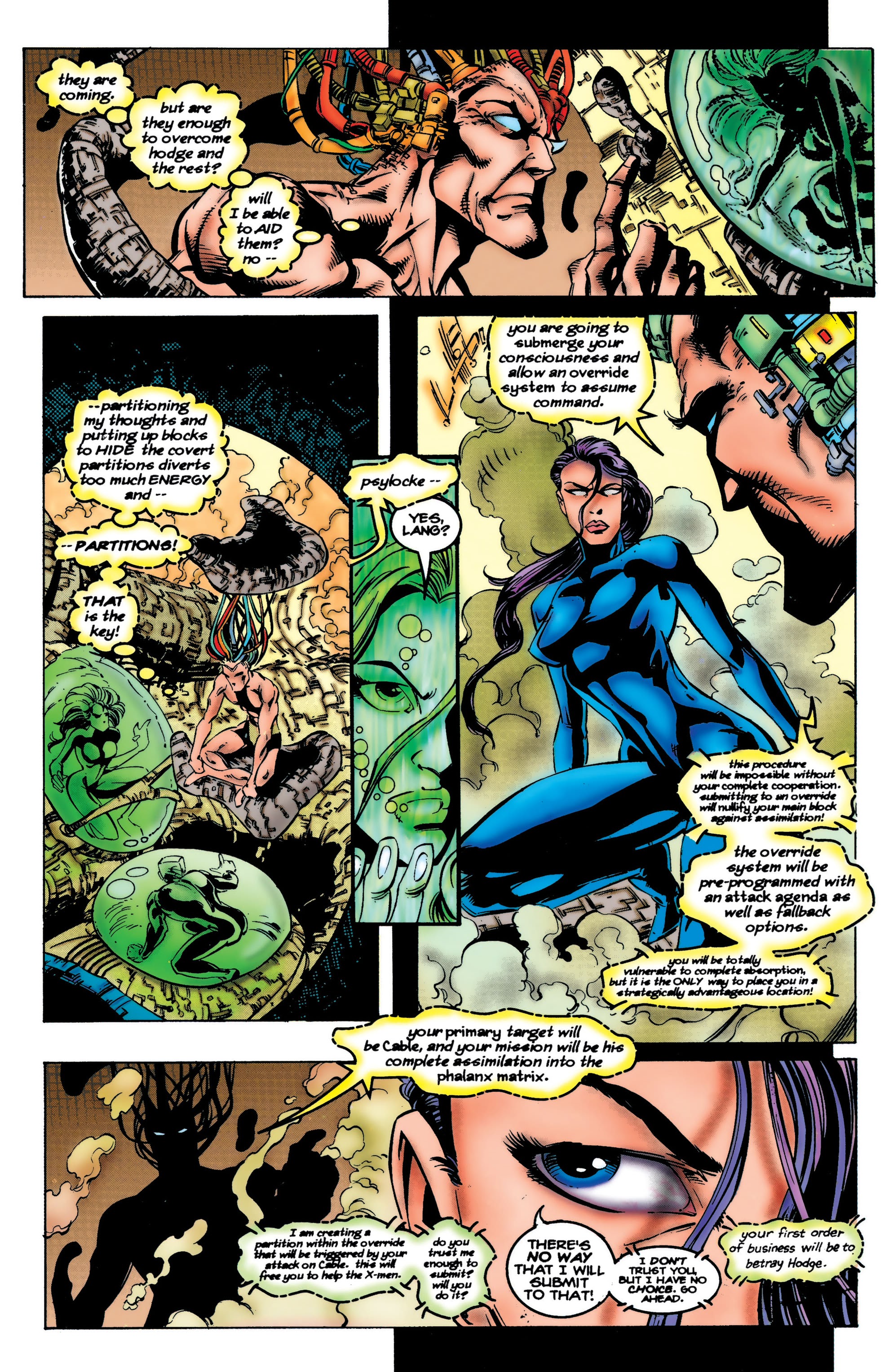 Read online X-Men Milestones: Phalanx Covenant comic -  Issue # TPB (Part 5) - 16
