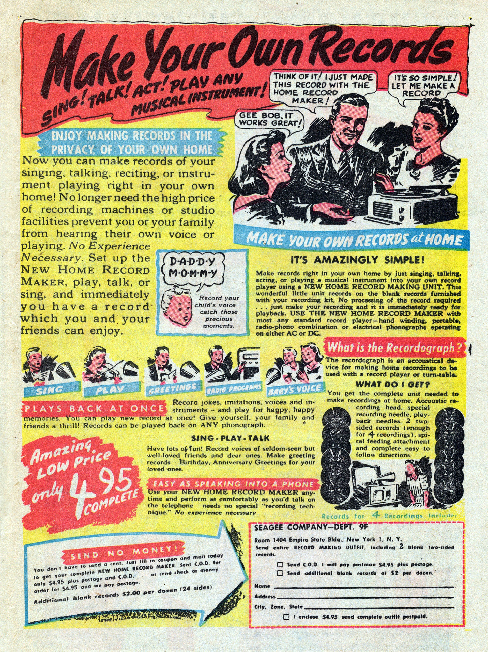 Read online Girl Comics (1949) comic -  Issue #5 - 21