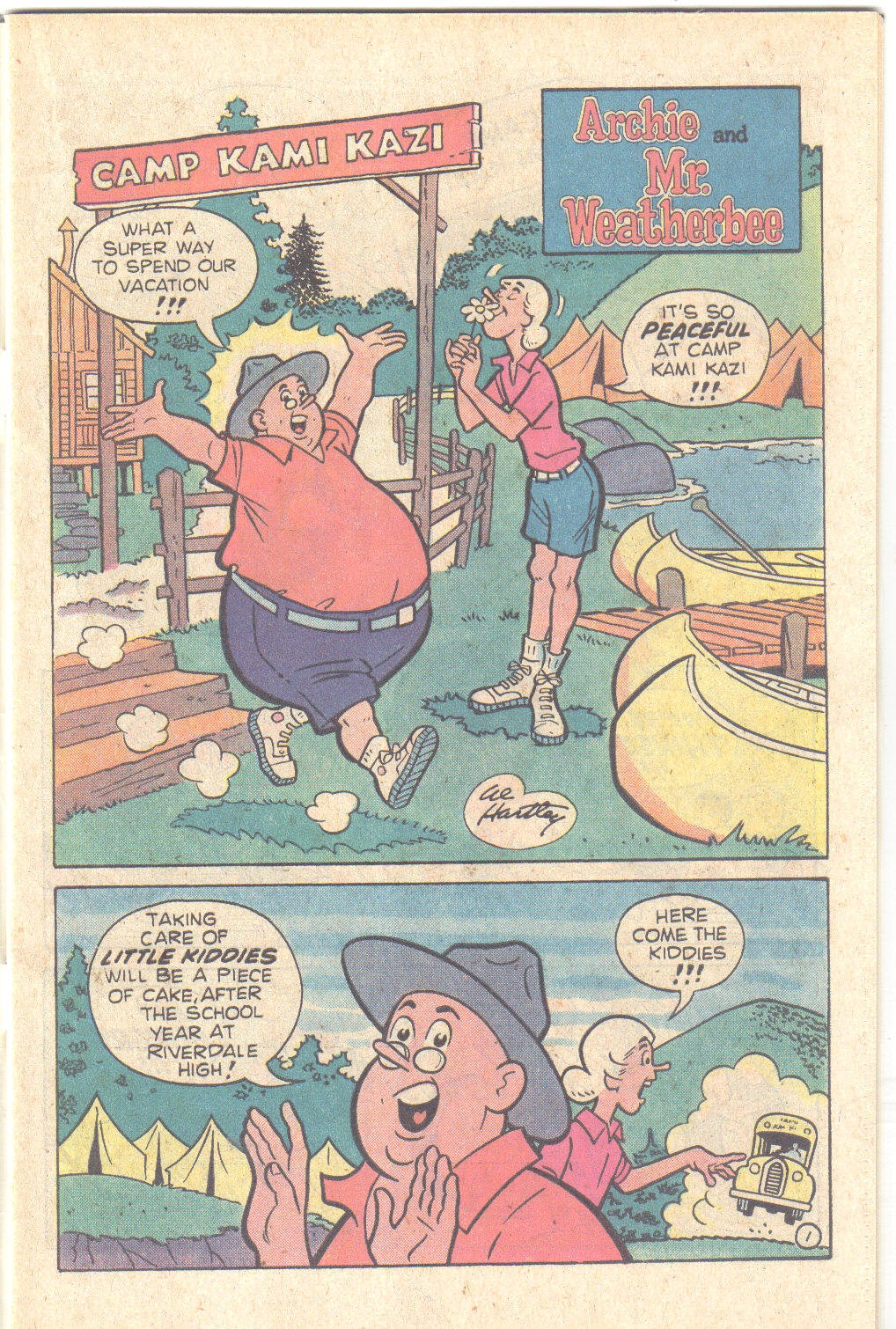 Read online Archie and Mr. Weatherbee comic -  Issue # Full - 3