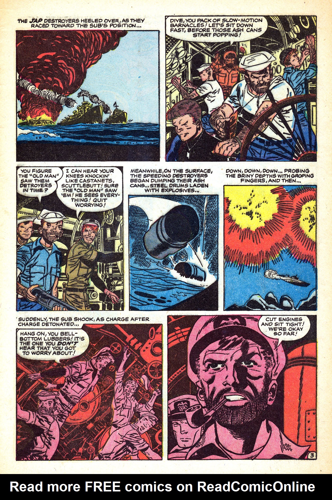 Read online Navy Combat comic -  Issue #1 - 5