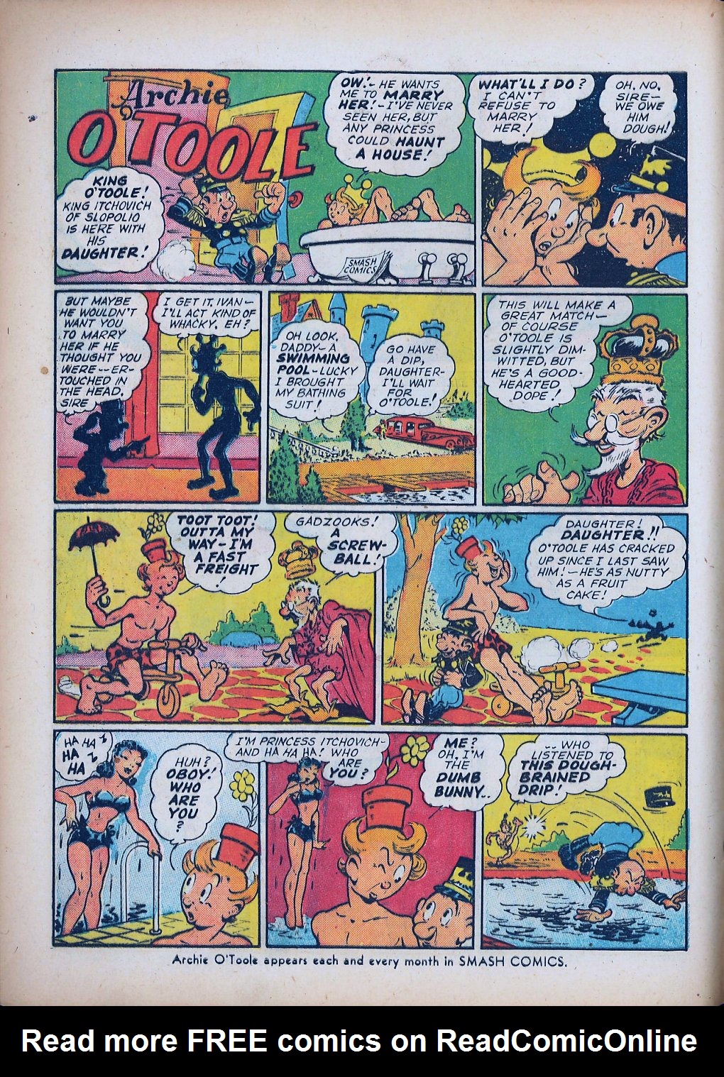 Read online Smash Comics comic -  Issue #23 - 28