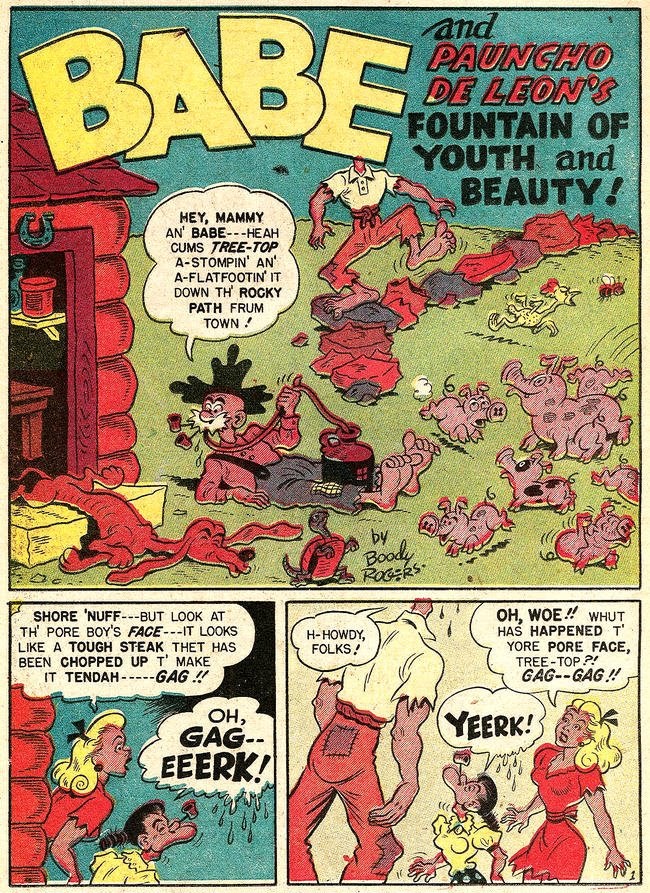Read online Babe (1948) comic -  Issue #10 - 14
