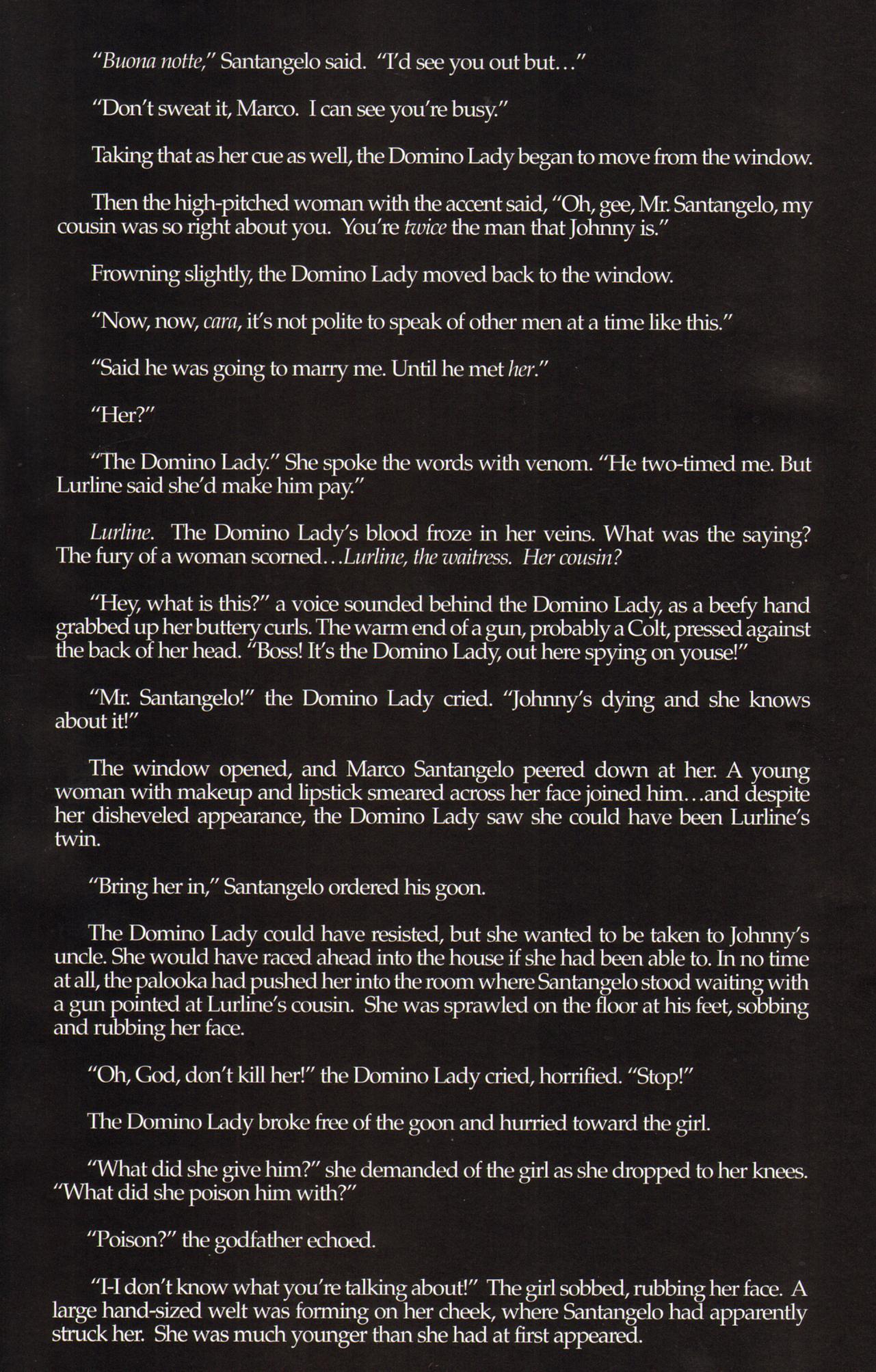 Read online Domino Lady Noir comic -  Issue # Full - 18