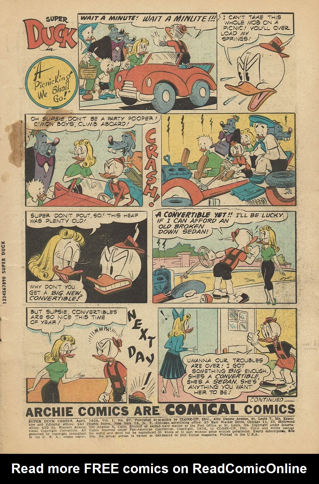 Read online Super Duck Comics comic -  Issue #67 - 3