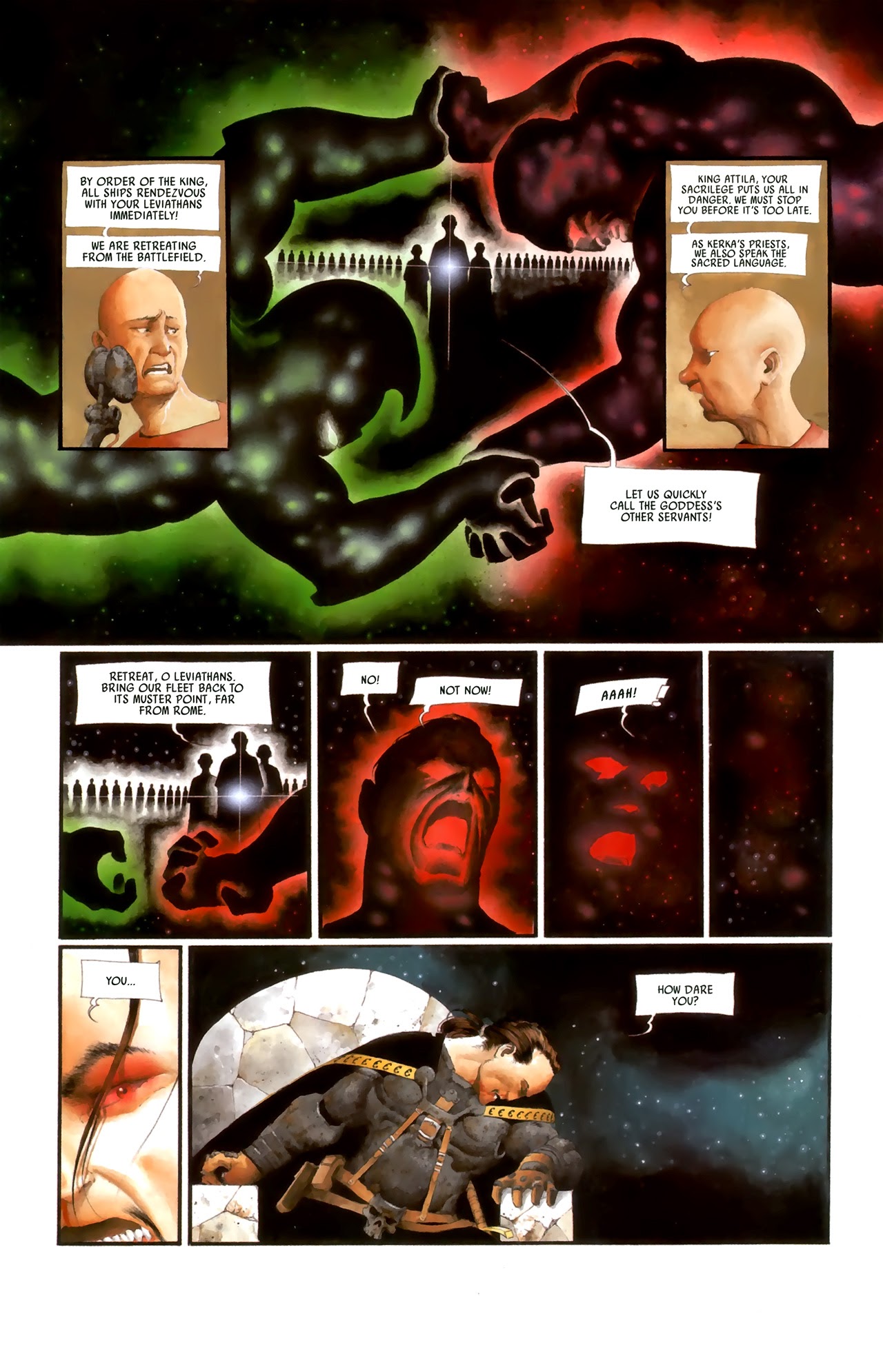 Read online Scourge Of The Gods: The Fall comic -  Issue #1 - 30