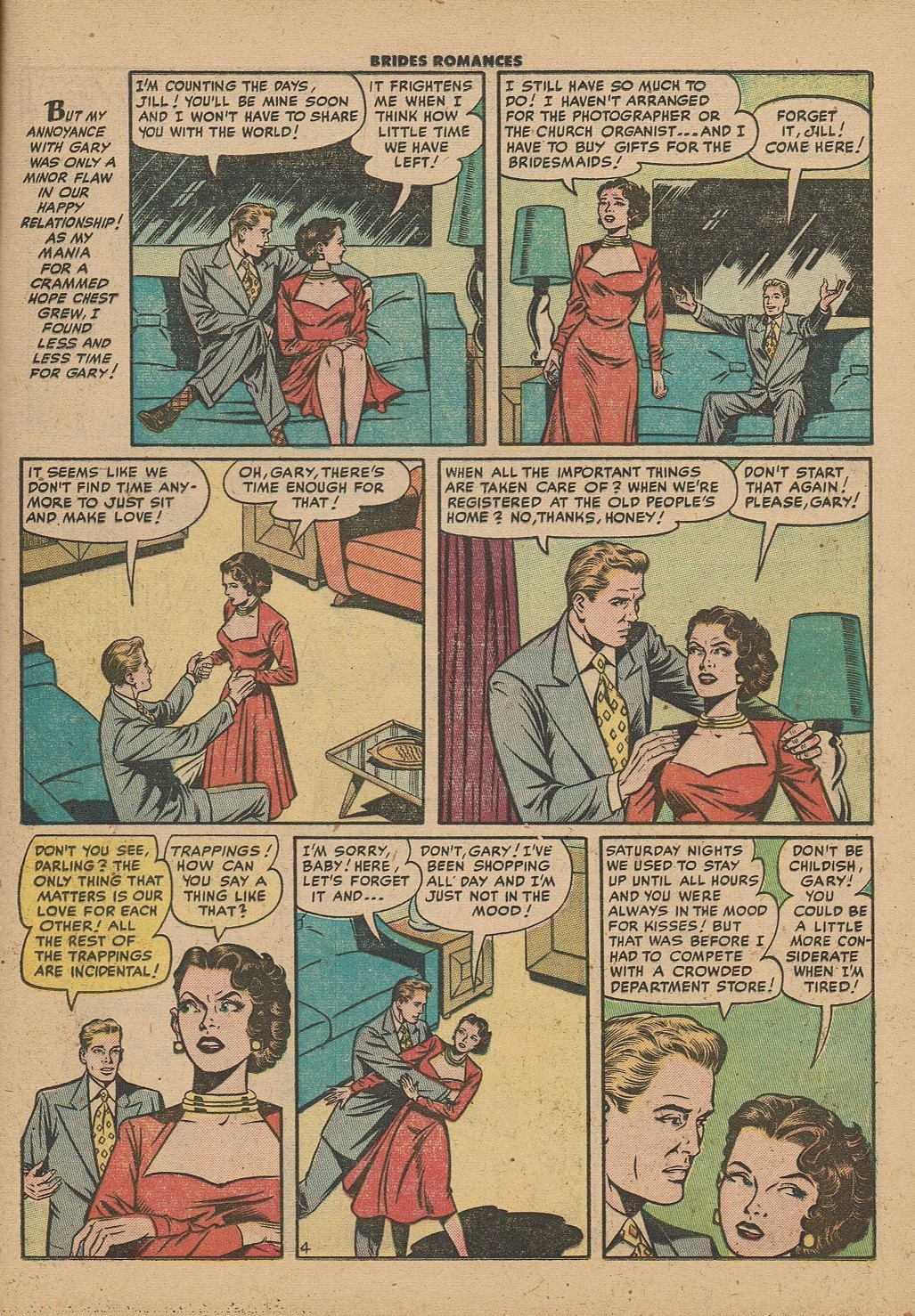 Read online Brides Romances comic -  Issue #10 - 21