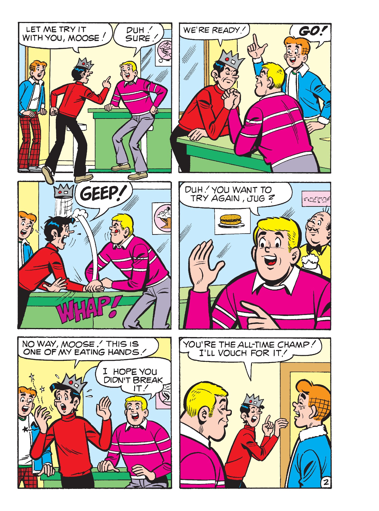 Read online Archie's Funhouse Double Digest comic -  Issue #24 - 126