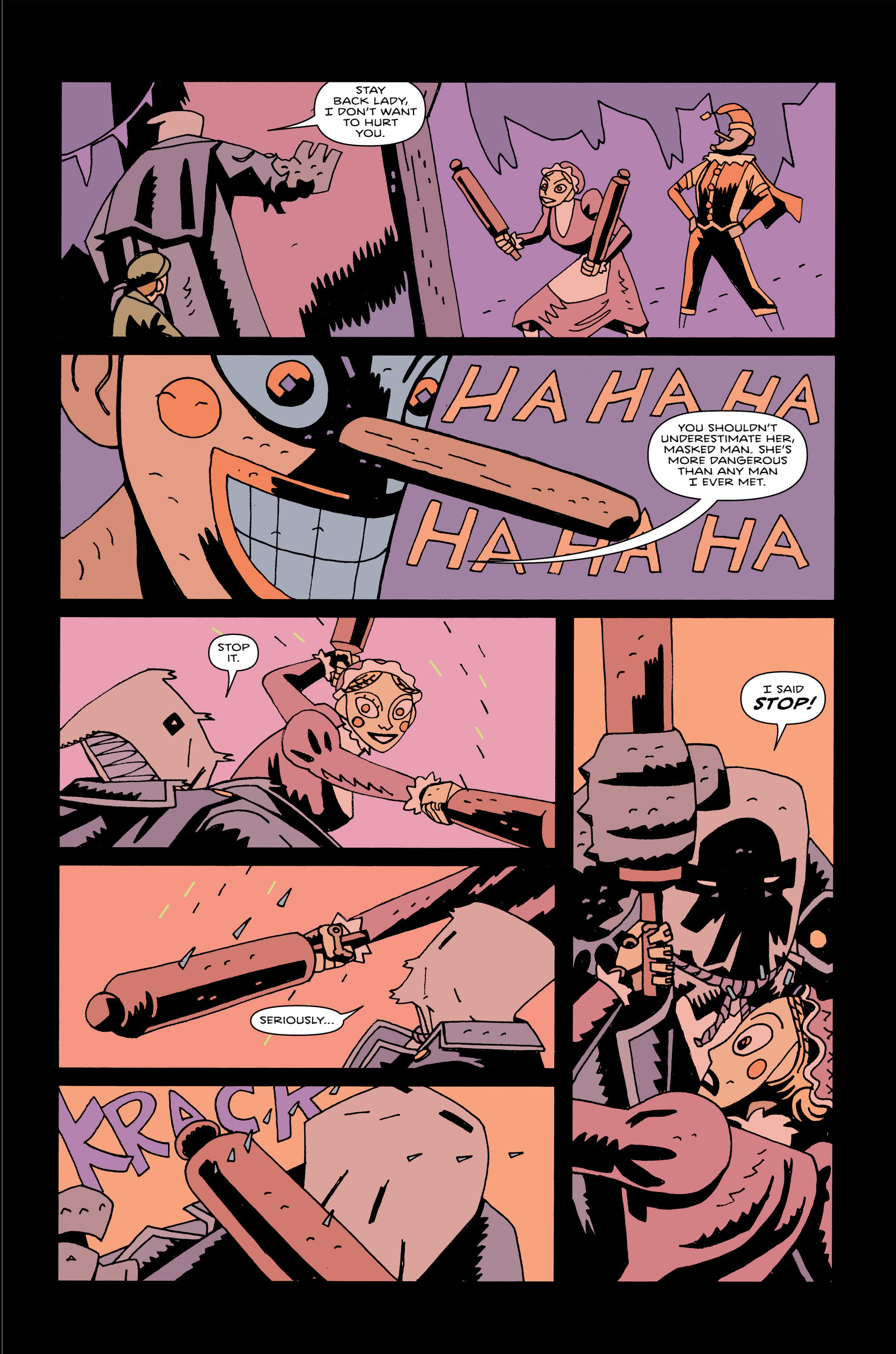 Read online Merrick: The Sensational Elephantman comic -  Issue #9 - 21