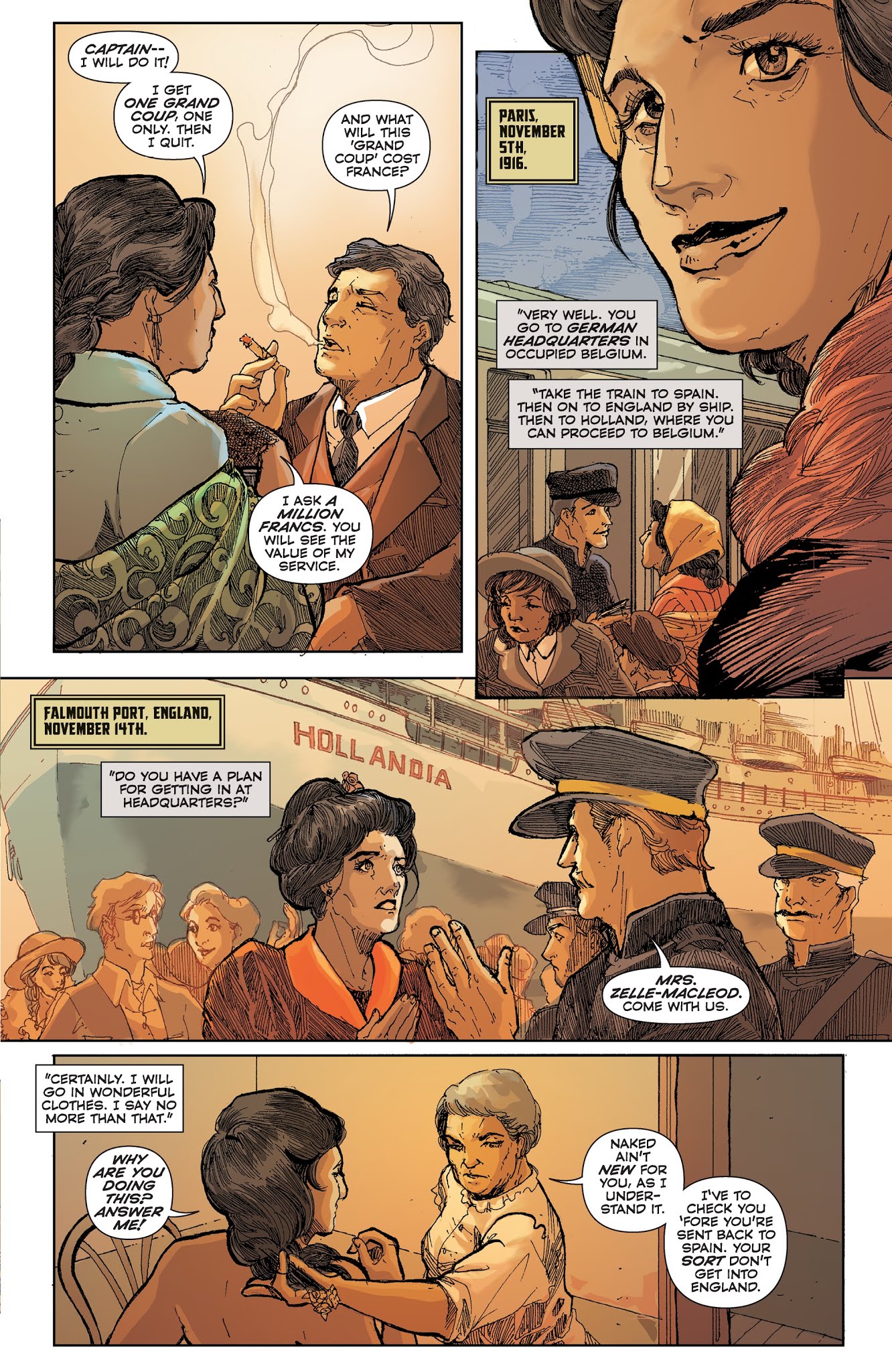 Read online Mata Hari comic -  Issue #5 - 14
