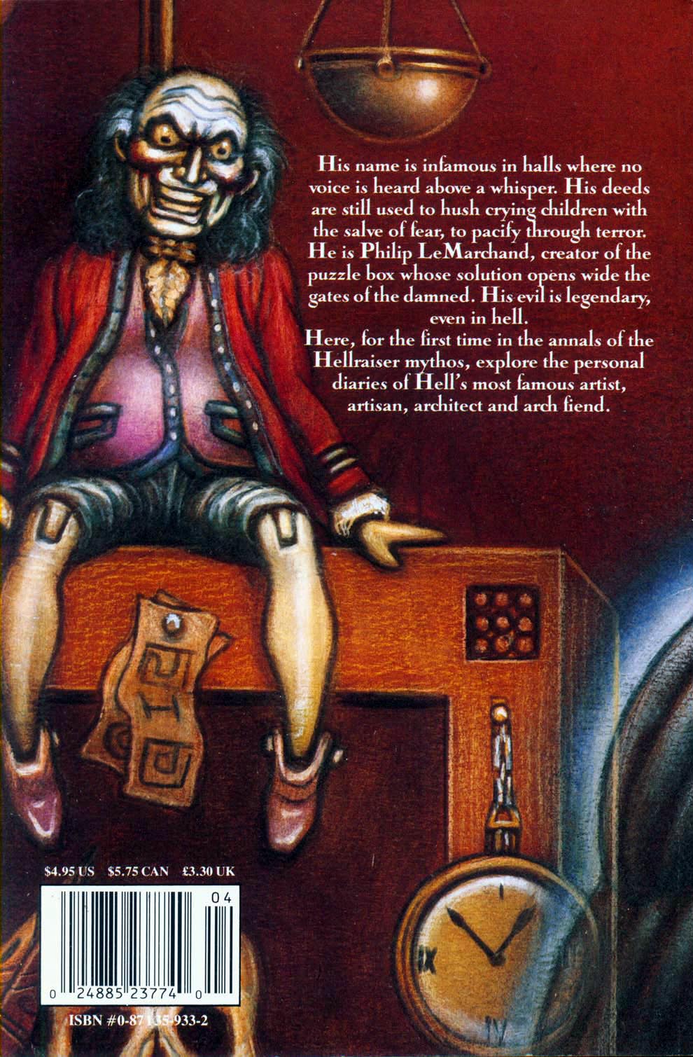 Read online Clive Barker's Book of the Damned: A Hellraiser Companion comic -  Issue #3 - 52