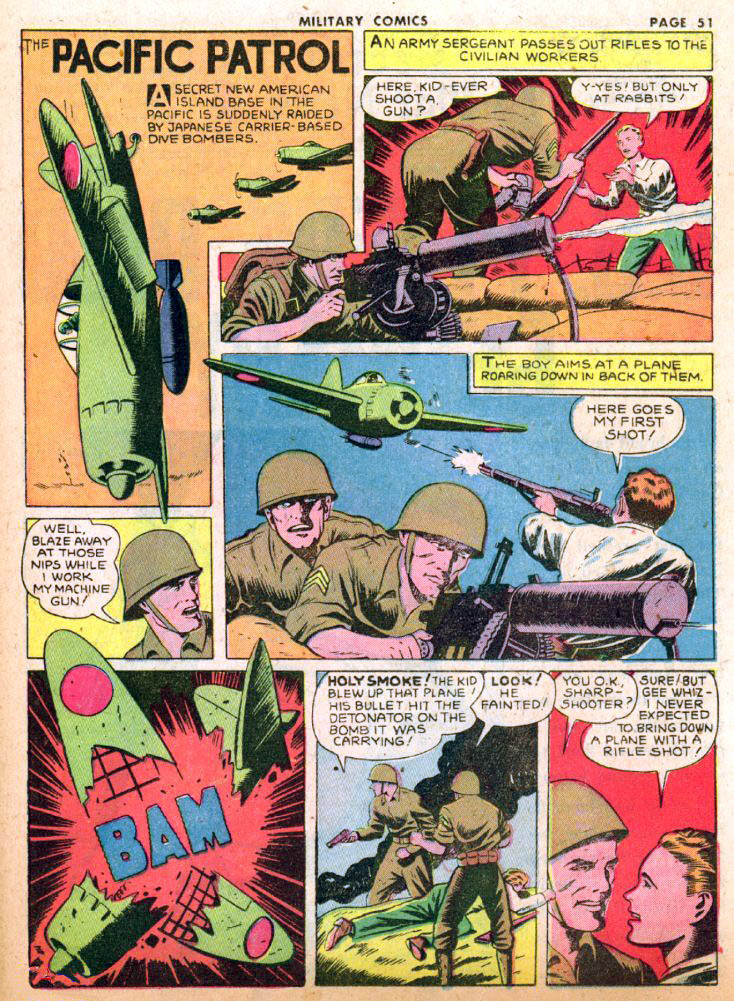 Read online Military Comics comic -  Issue #19 - 54