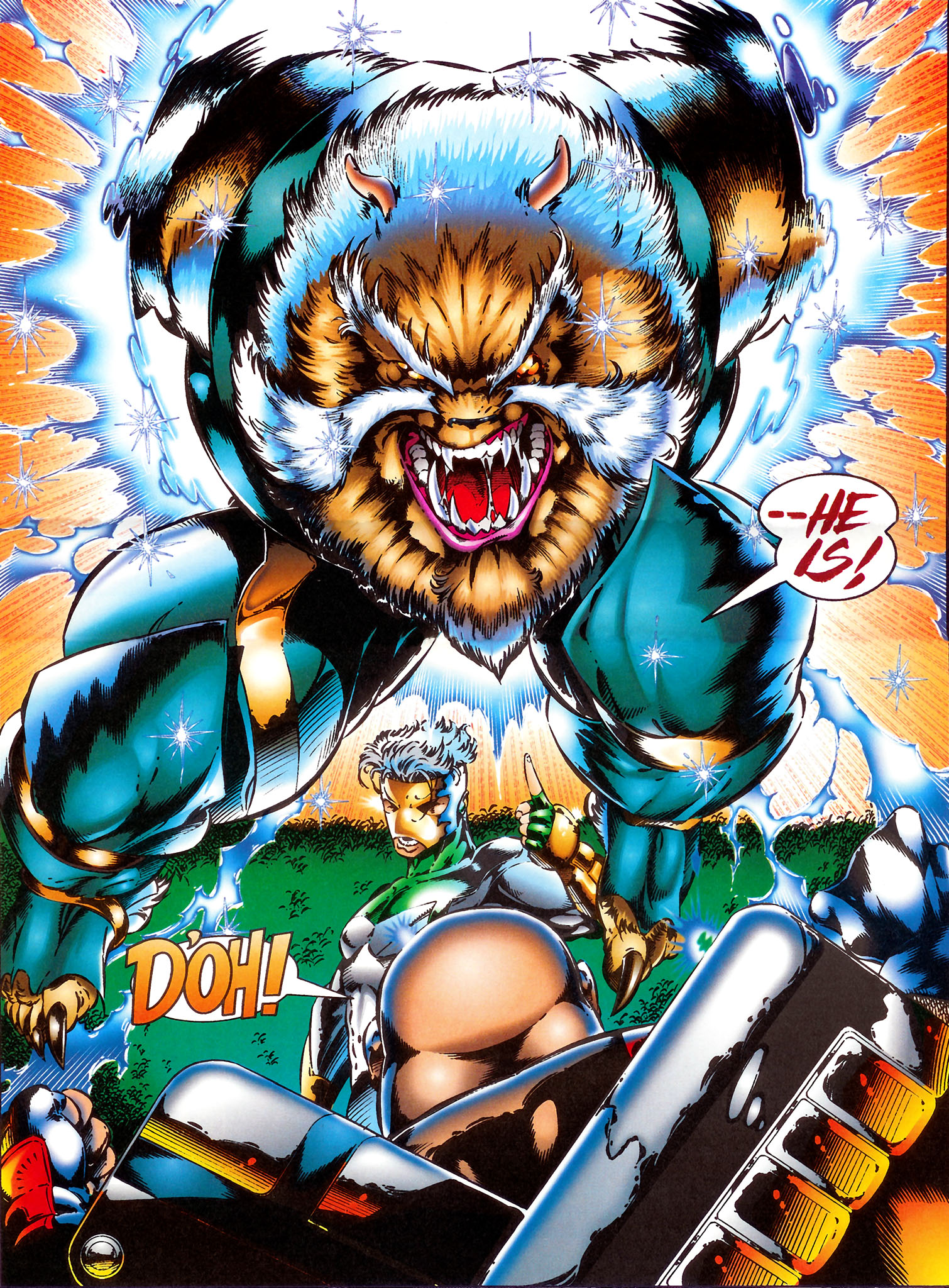 Read online NewMen comic -  Issue #2 - 22