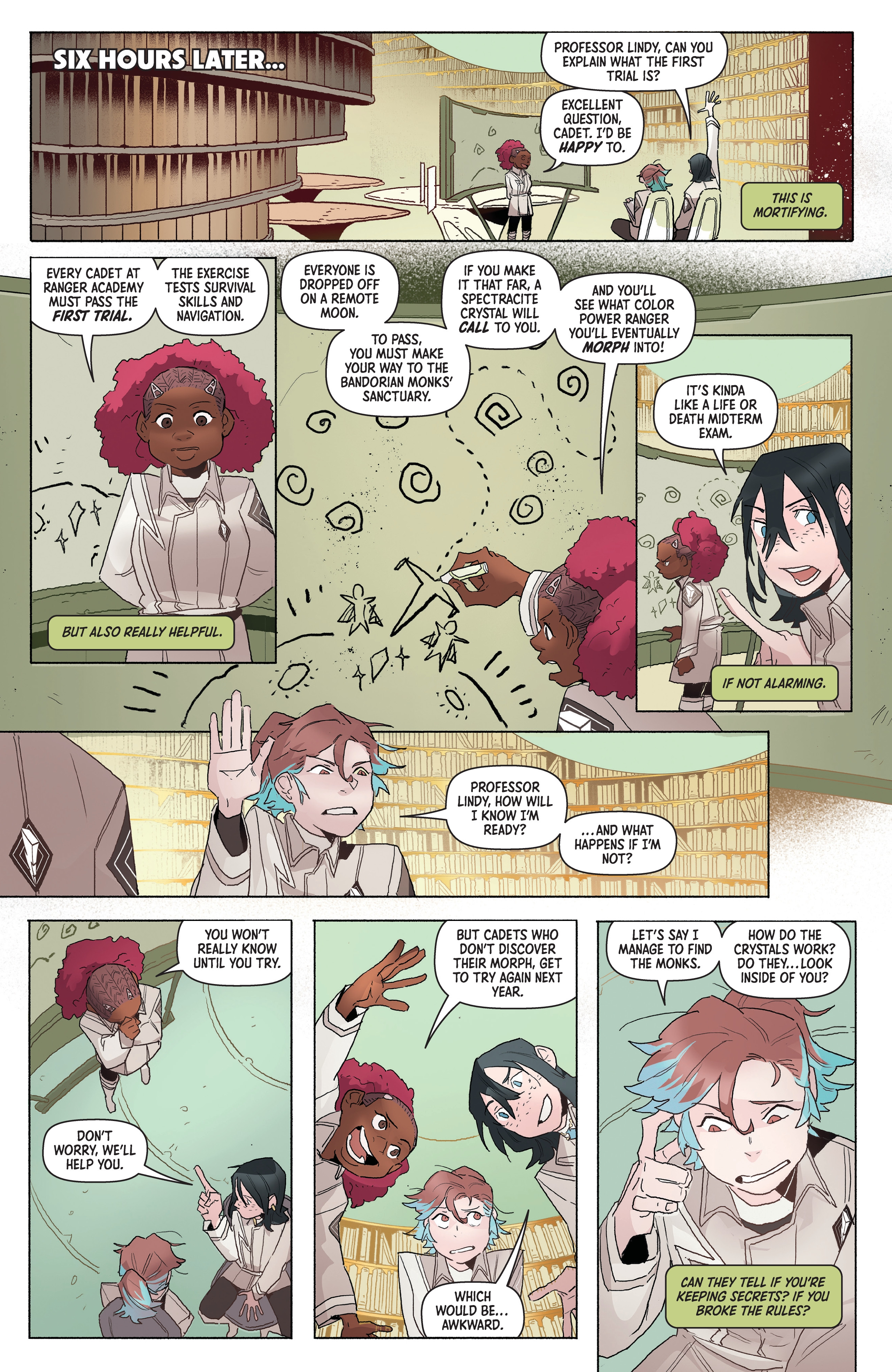 Read online Ranger Academy comic -  Issue #3 - 20