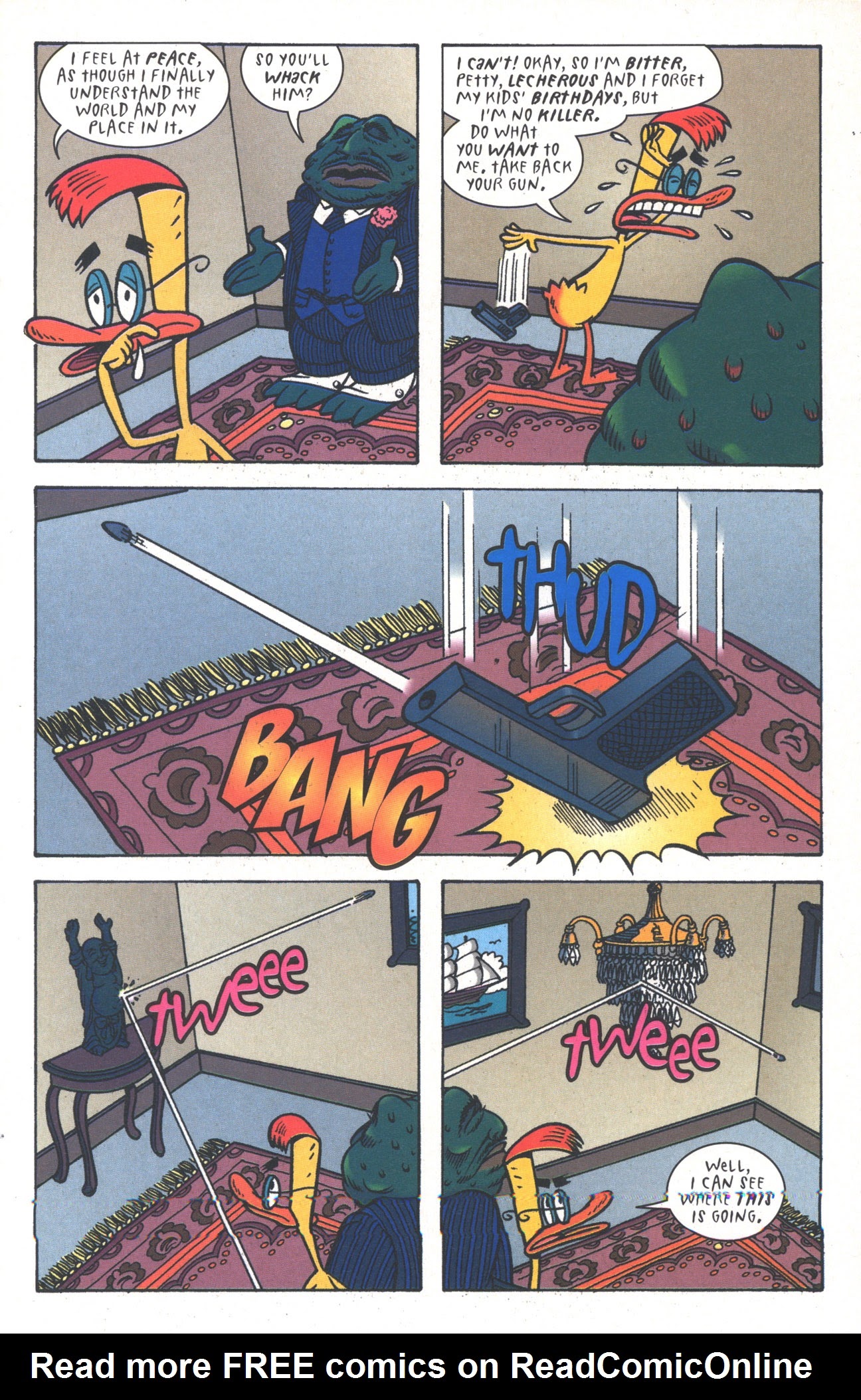 Read online Duckman : The Mob Frog Saga comic -  Issue #2 - 9