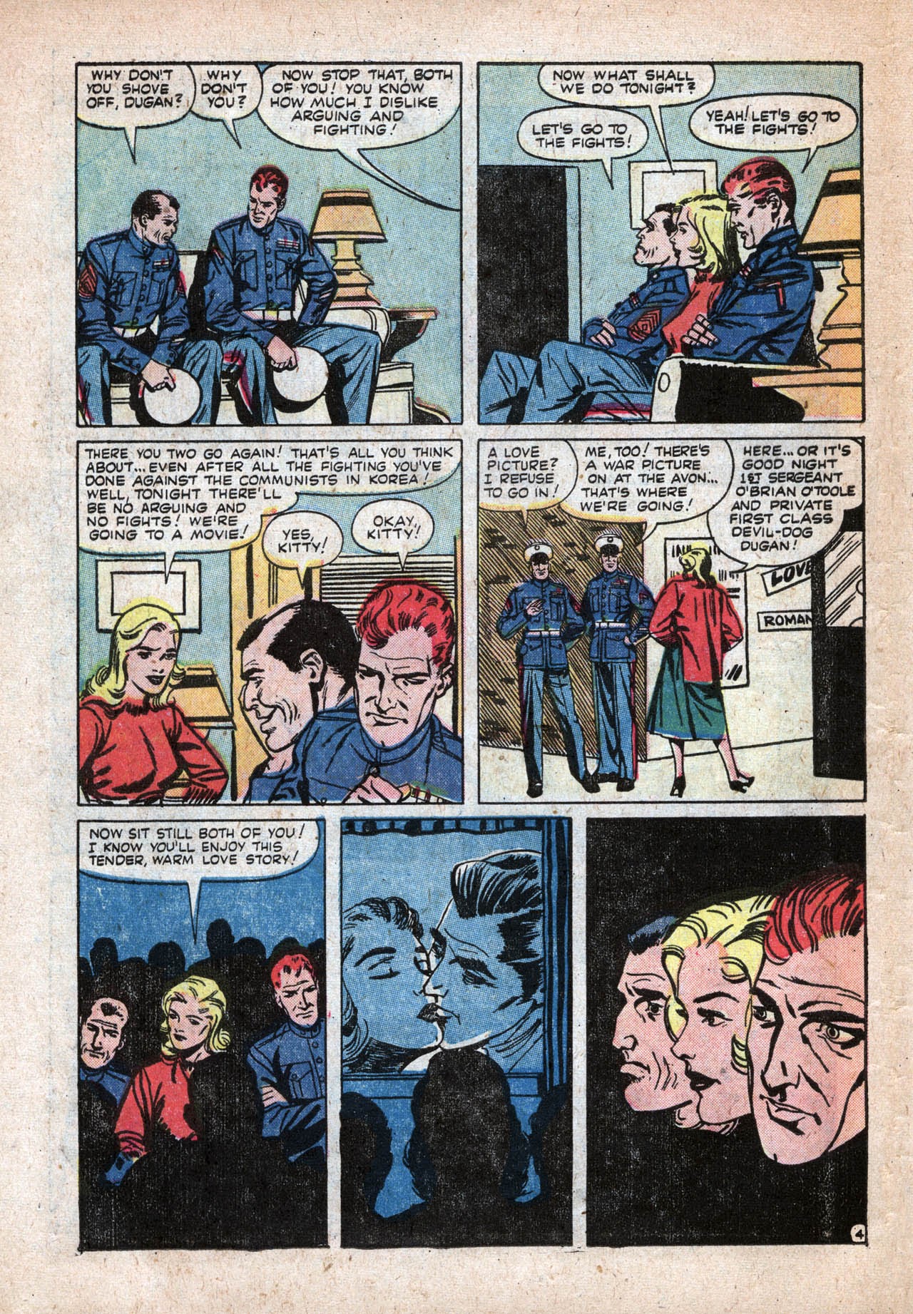 Read online Devil Dog Dugan comic -  Issue #1 - 6