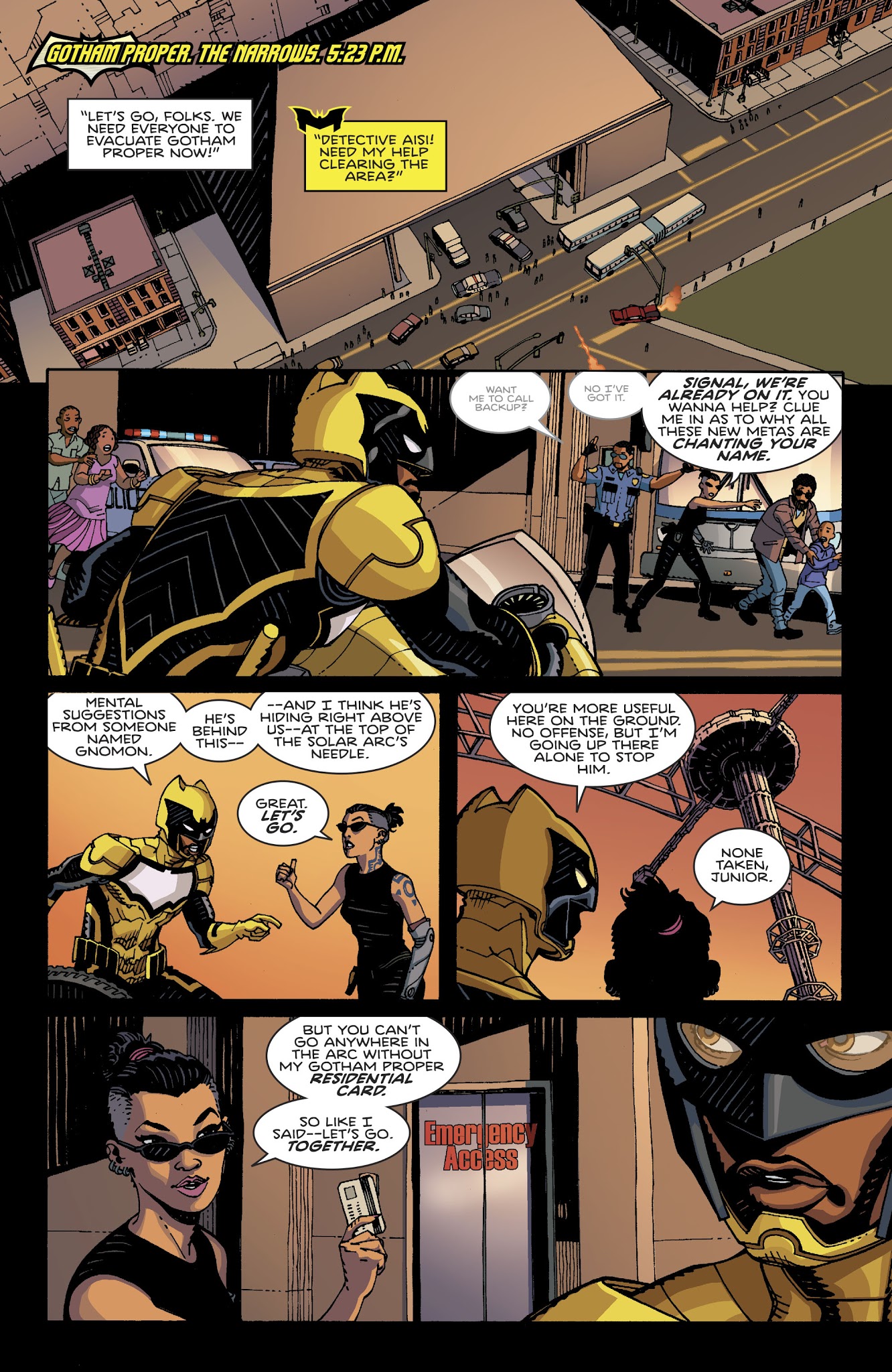 Read online Batman & The Signal comic -  Issue #3 - 11