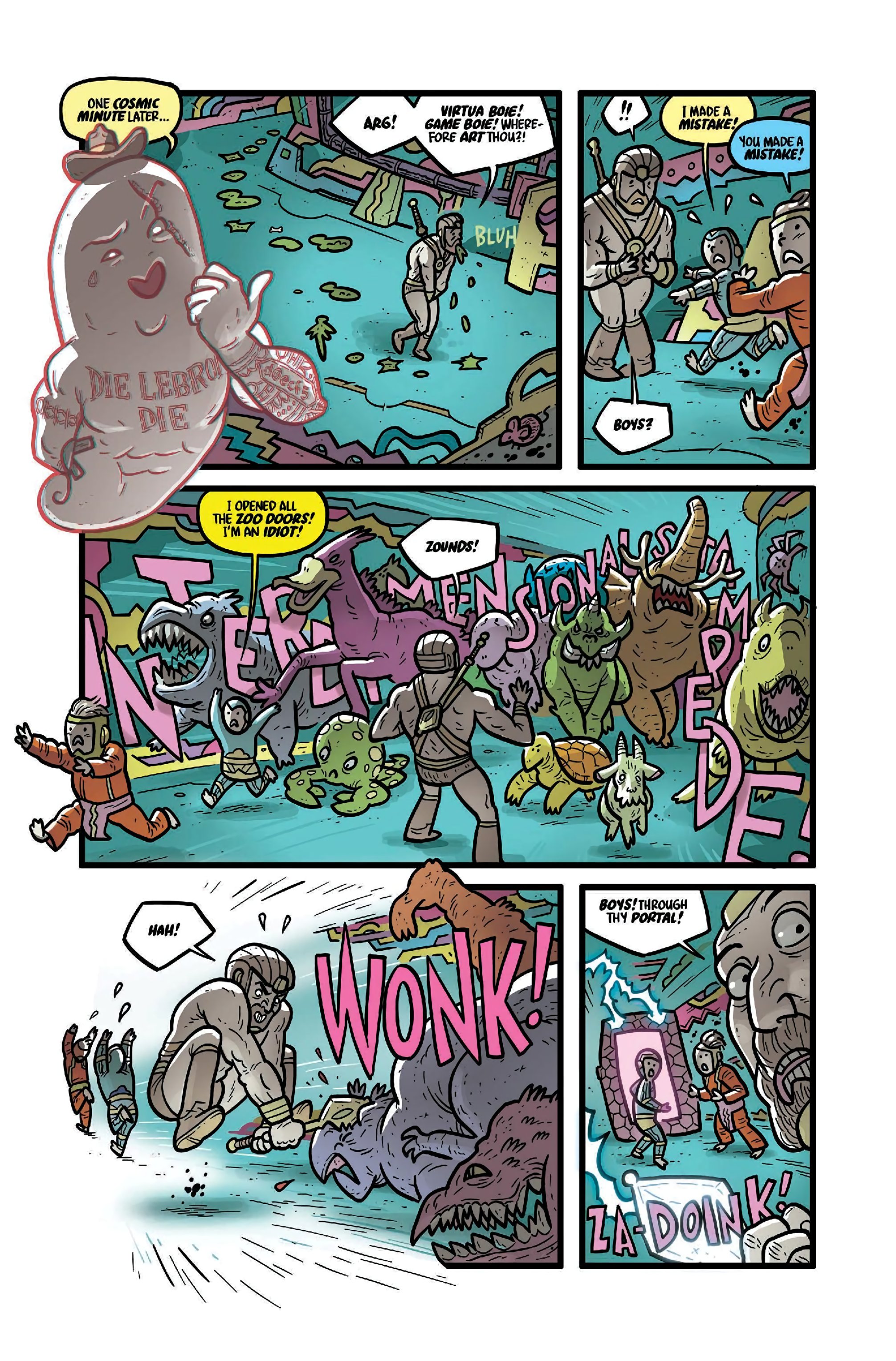 Read online God Hates Astronauts comic -  Issue # _The Omnimegabus (Part 5) - 74