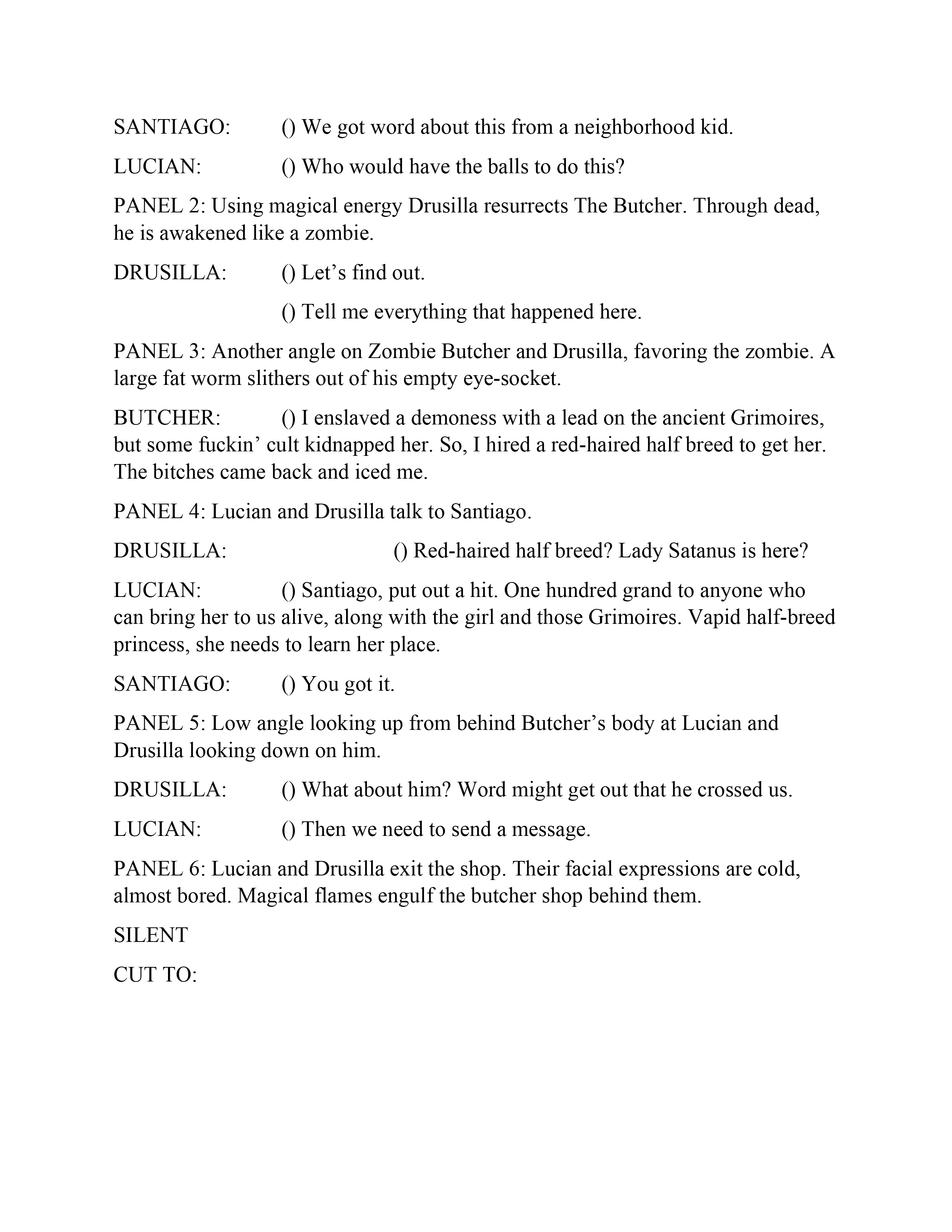 Read online Lady Satanus: Sinister Urge comic -  Issue # TPB - 70