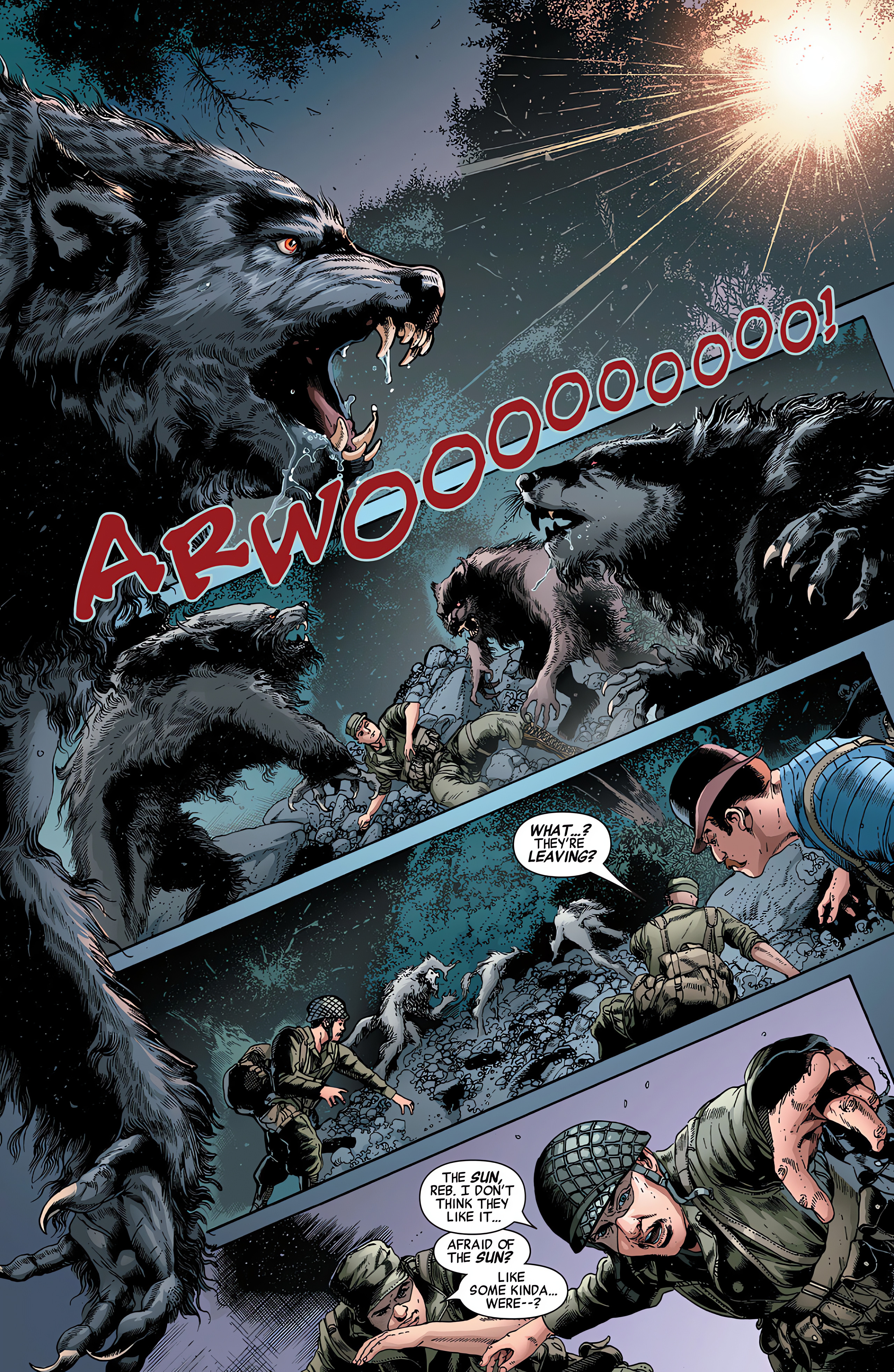 Read online Capwolf and the Howling Commandos comic -  Issue #1 - 28