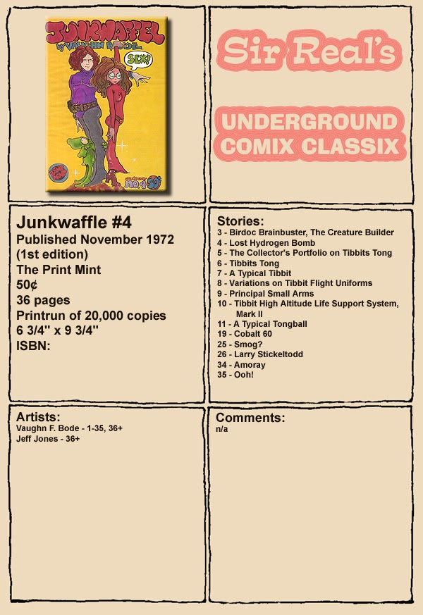 Read online Junkwaffel comic -  Issue #4 - 1