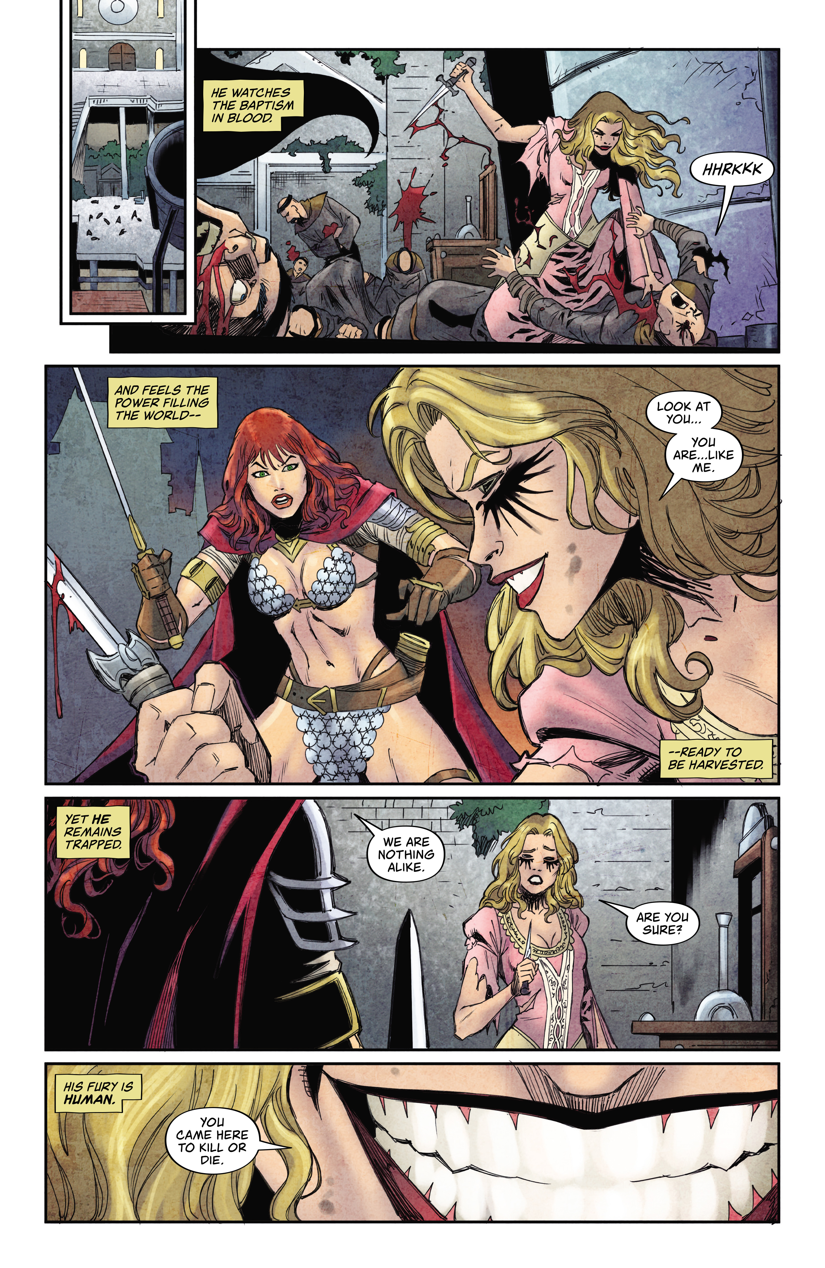 Read online Red Sonja (2023) comic -  Issue #4 - 17