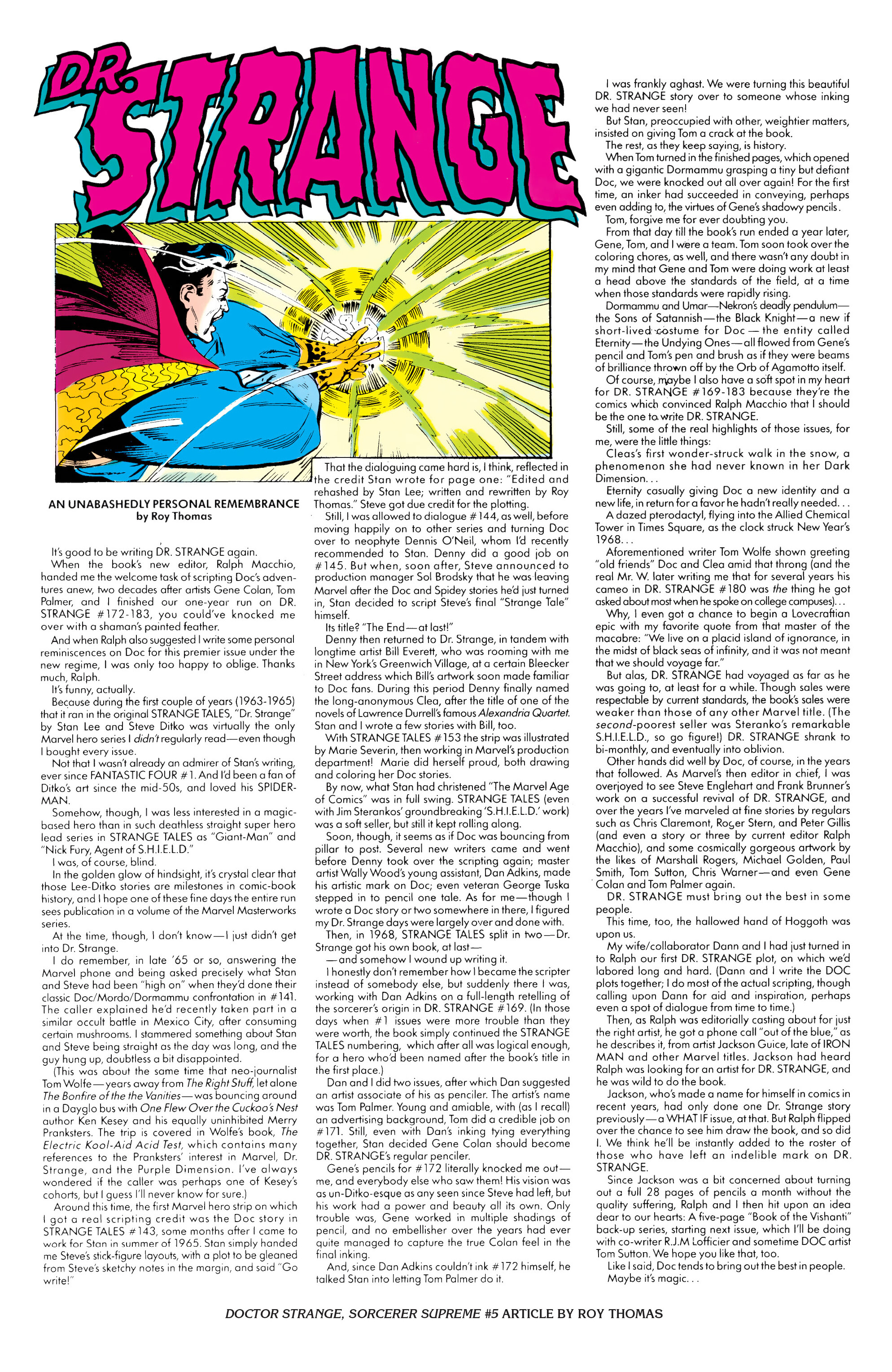 Read online Doctor Strange, Sorcerer Supreme Omnibus comic -  Issue # TPB 1 (Part 11) - 34