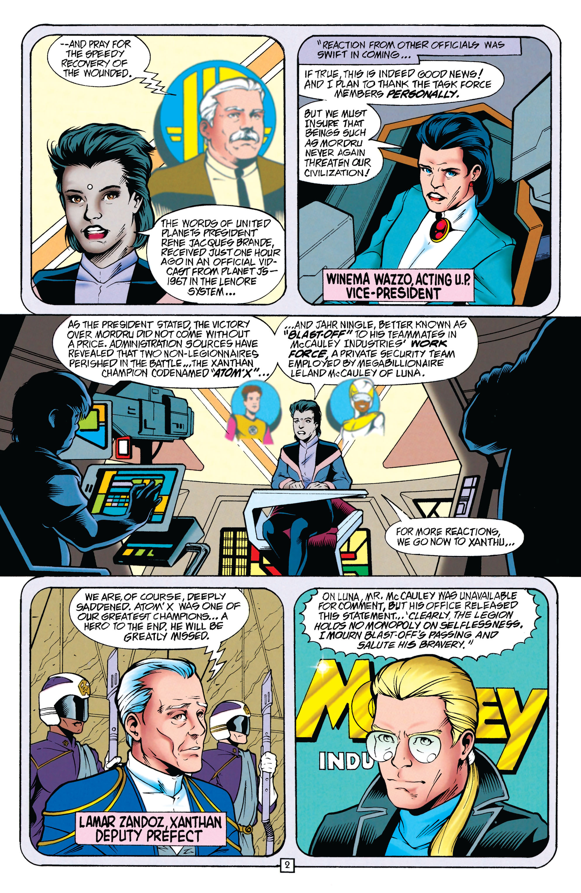 Read online Legionnaires comic -  Issue #51 - 3