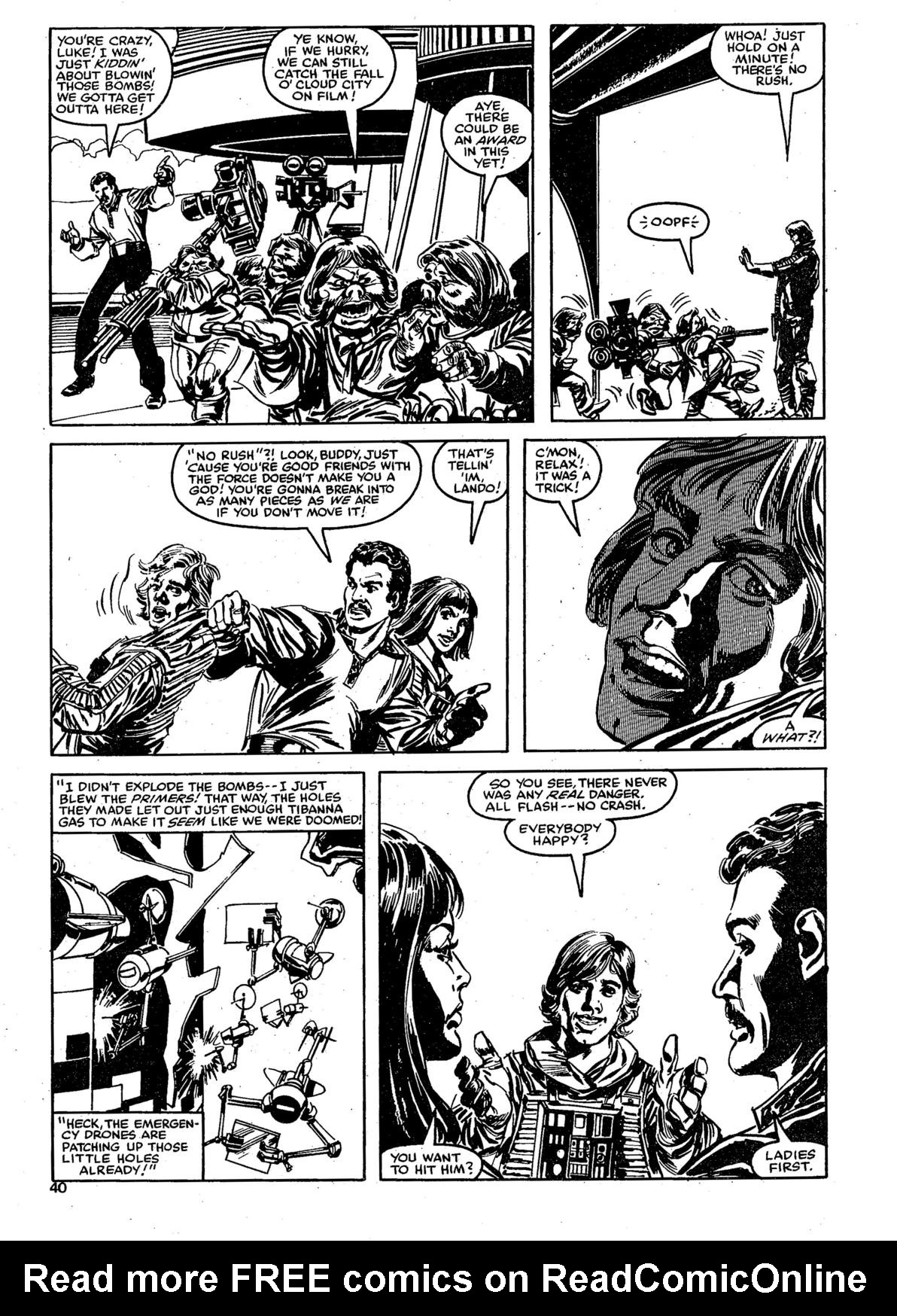 Read online Star Wars Weekly comic -  Issue #157 - 40