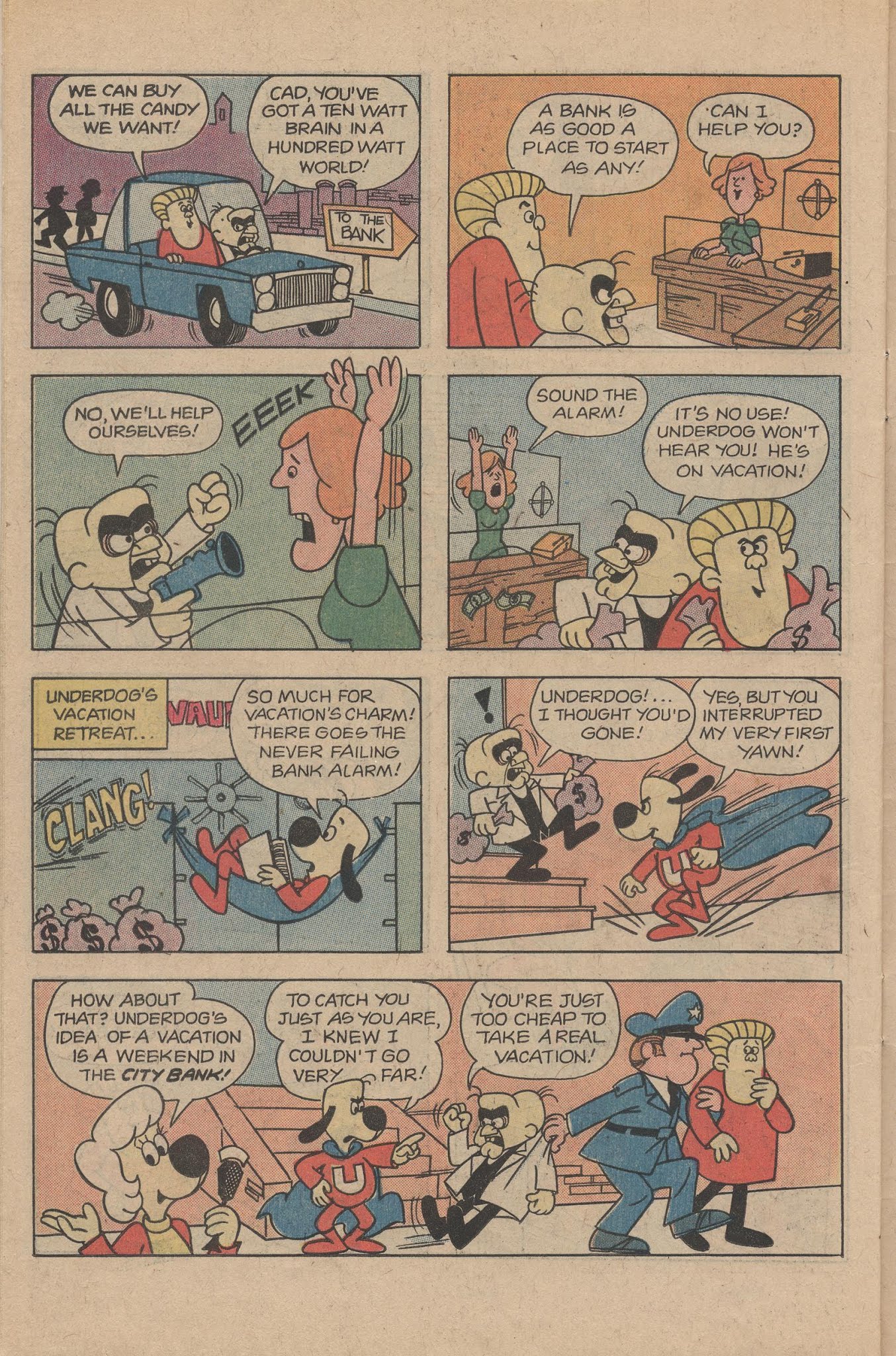 Read online Underdog (1975) comic -  Issue #20 - 26