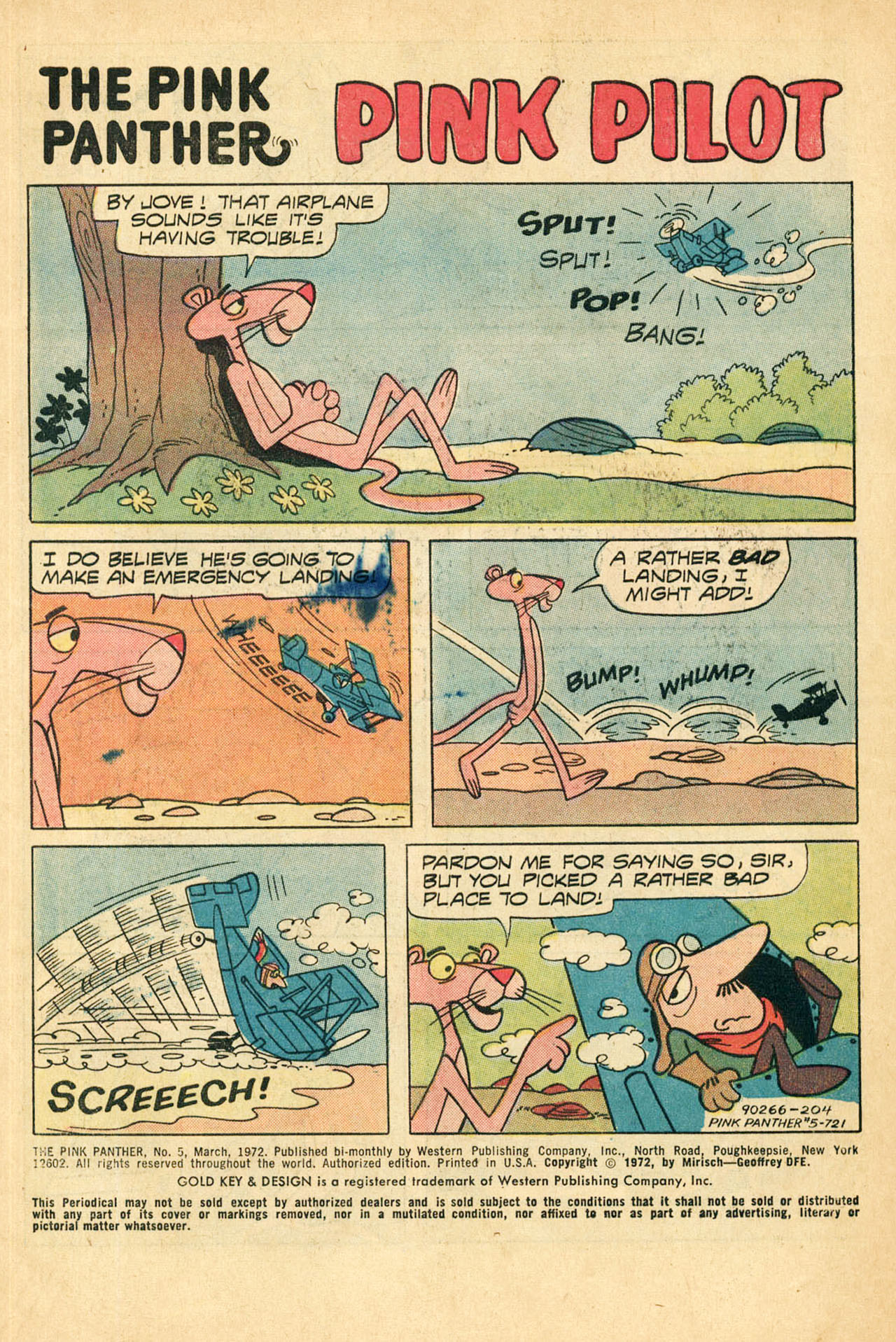 Read online The Pink Panther (1971) comic -  Issue #5 - 3