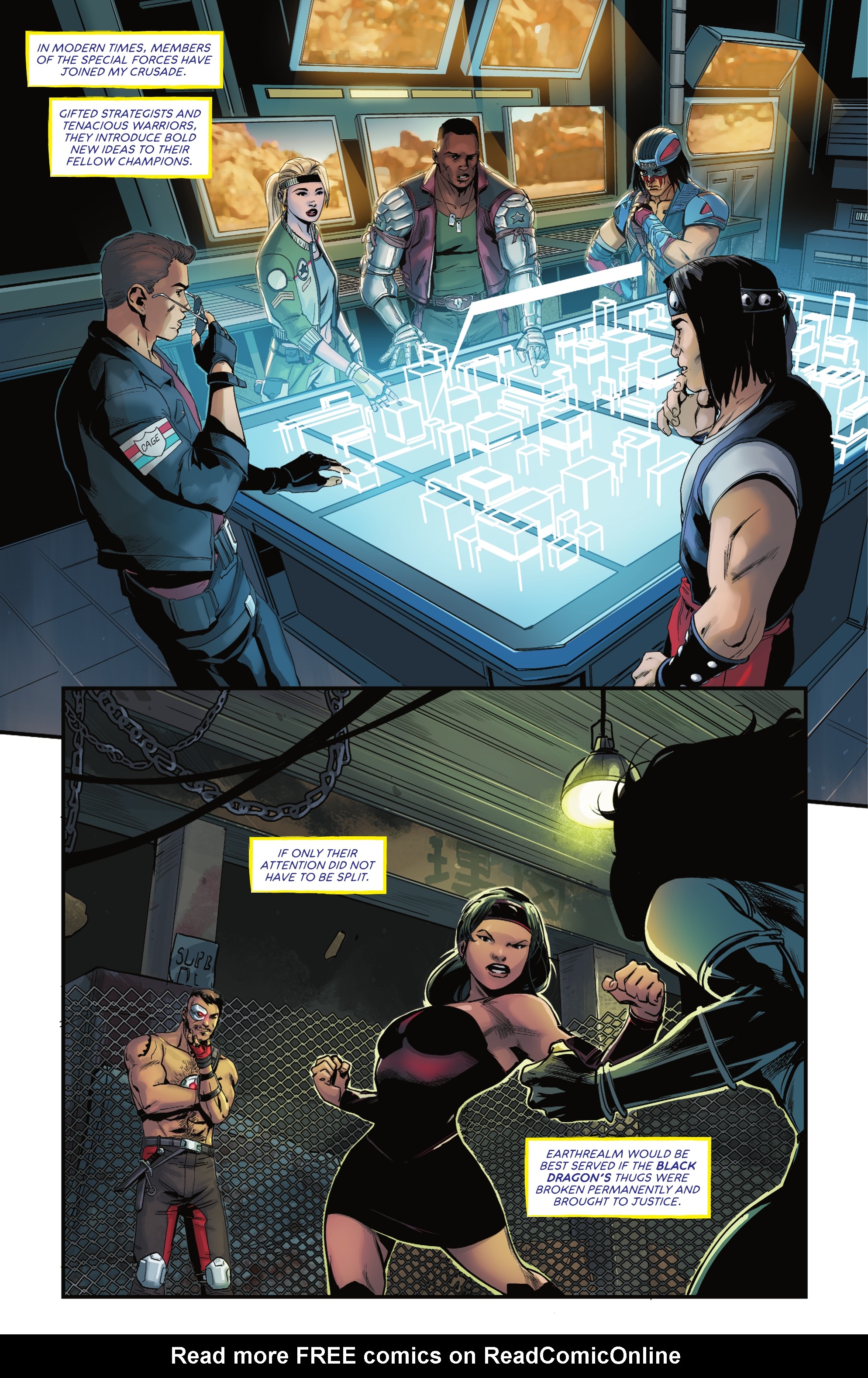Read online Mortal Kombat: Onslaught comic -  Issue # Full - 6