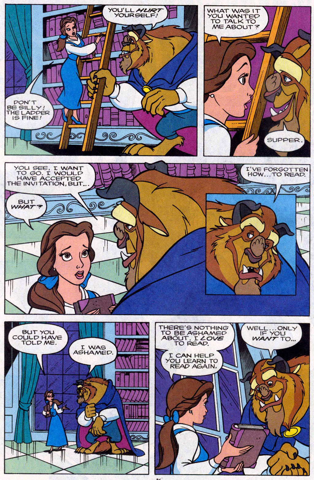 Read online Disney's Beauty and the Beast comic -  Issue #4 - 20
